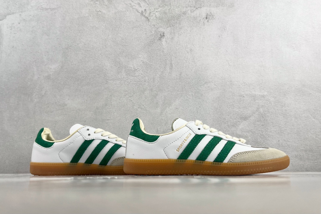 adidas originals Samba white green grey HQ6075