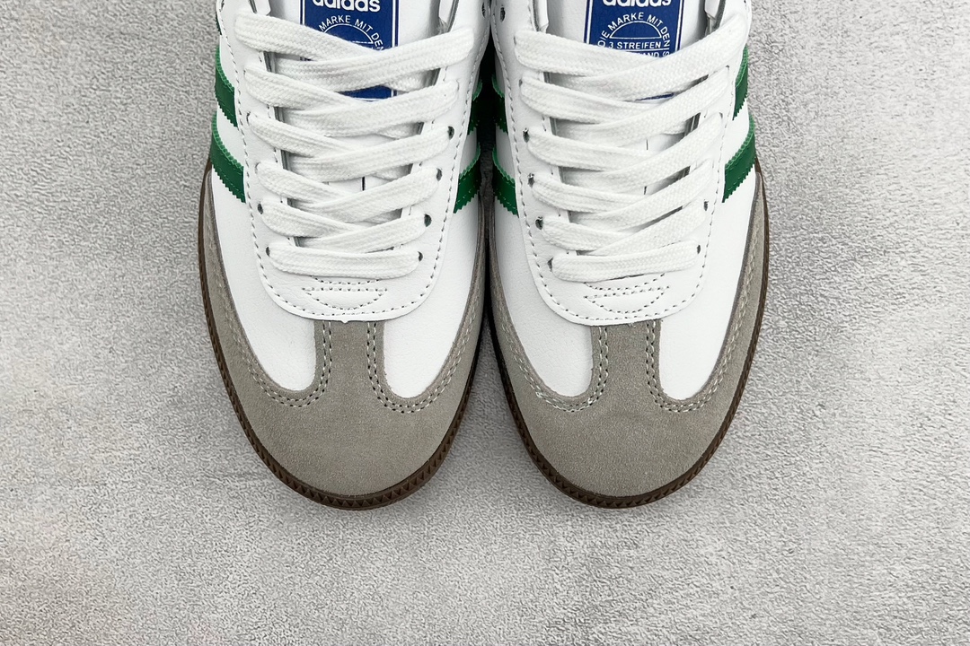 adidas originals Samba white green grey EF6552