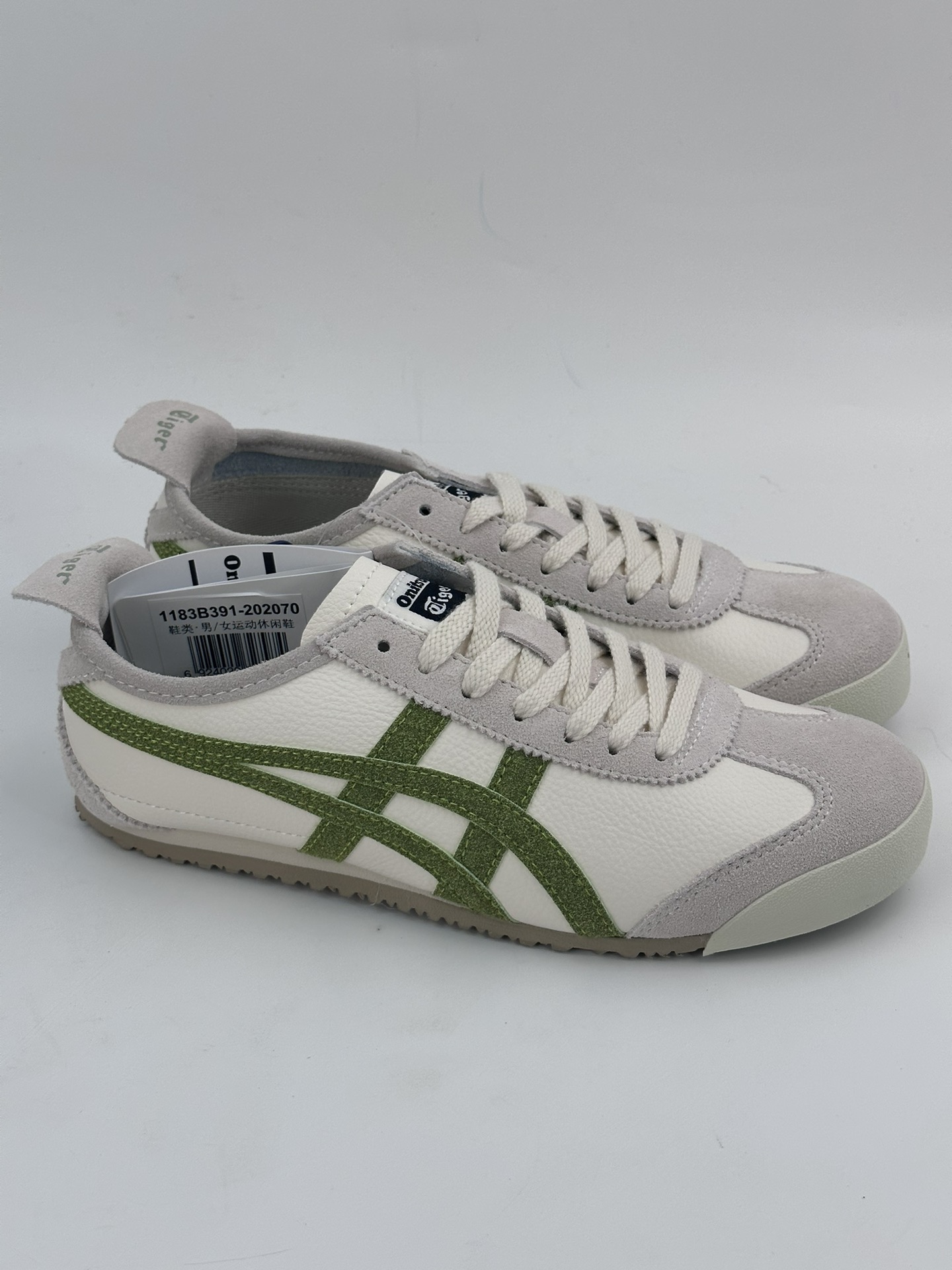 140 鬼塚虎/Onitsuka Tiger Mexico 66经典复古经典皮革慢跑鞋 1183B391-202