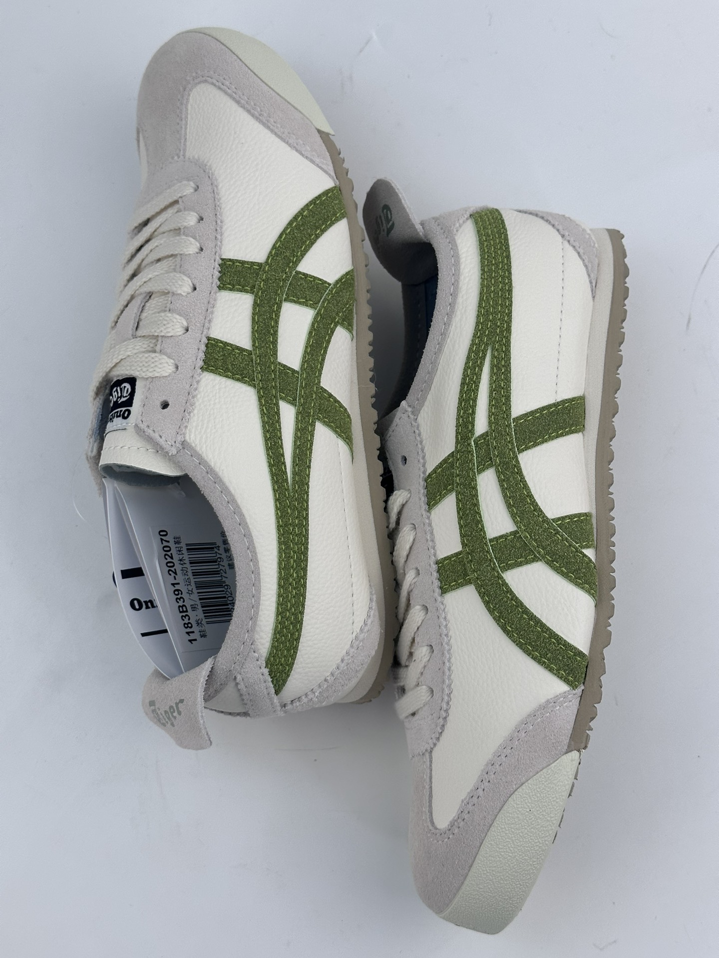 140 鬼塚虎/Onitsuka Tiger Mexico 66经典复古经典皮革慢跑鞋 1183B391-202