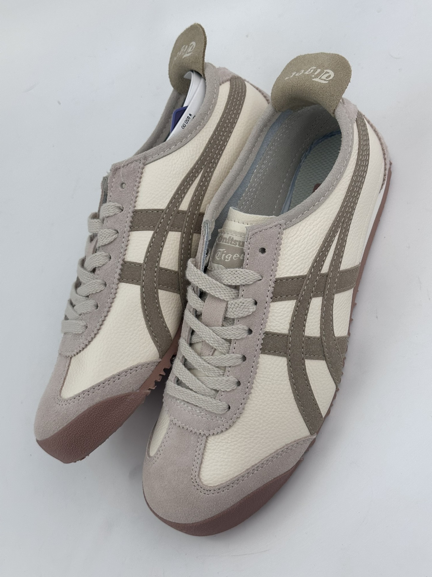 140 鬼塚虎/Onitsuka Tiger Mexico 66经典复古经典皮革慢跑鞋 1183A201-115