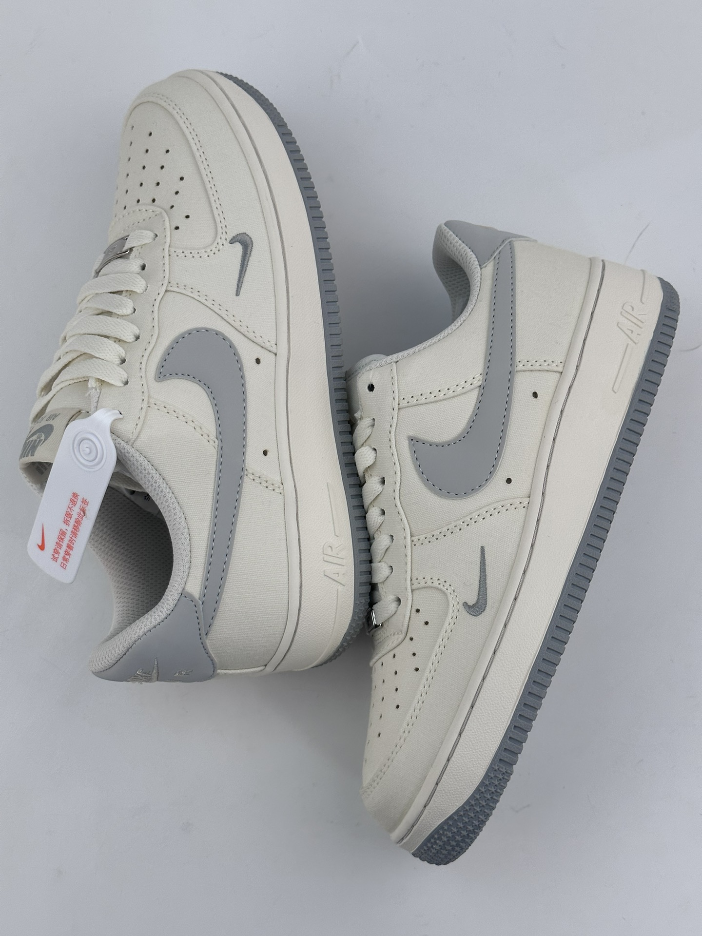 220 Nike Air Force 1 Low 07 白灰帆布 ME0112-522