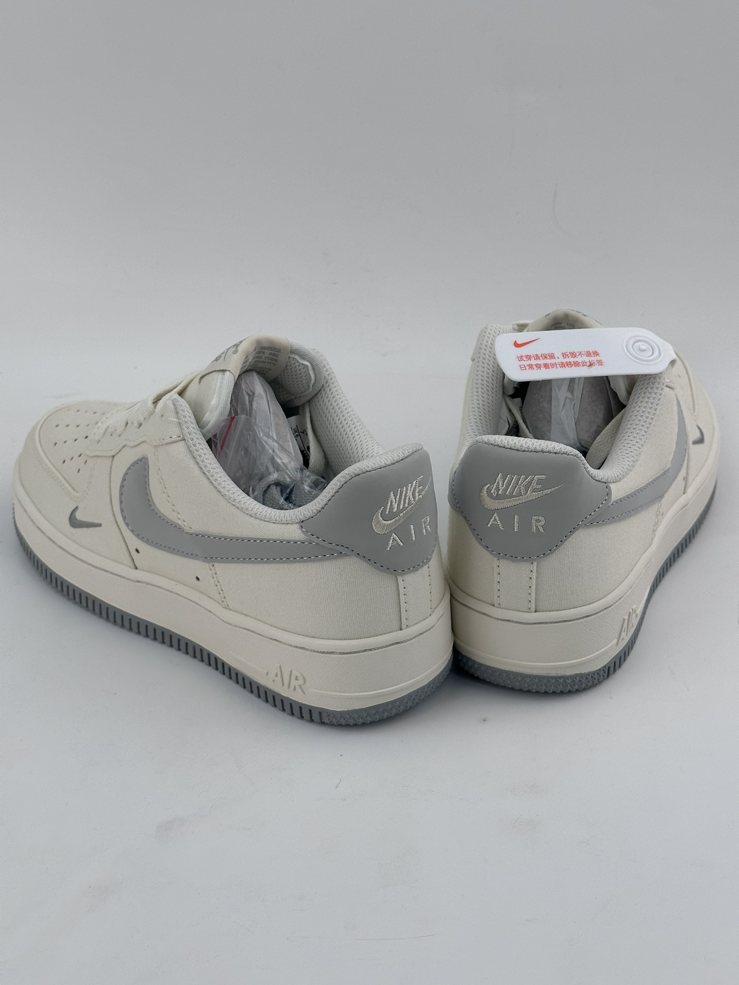 220 Nike Air Force 1 Low 07 白灰帆布 ME0112-522