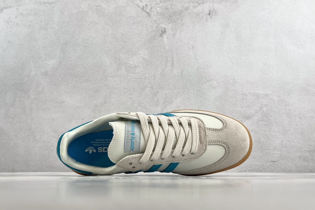 adidas originals Samba Beige Blue IE7096