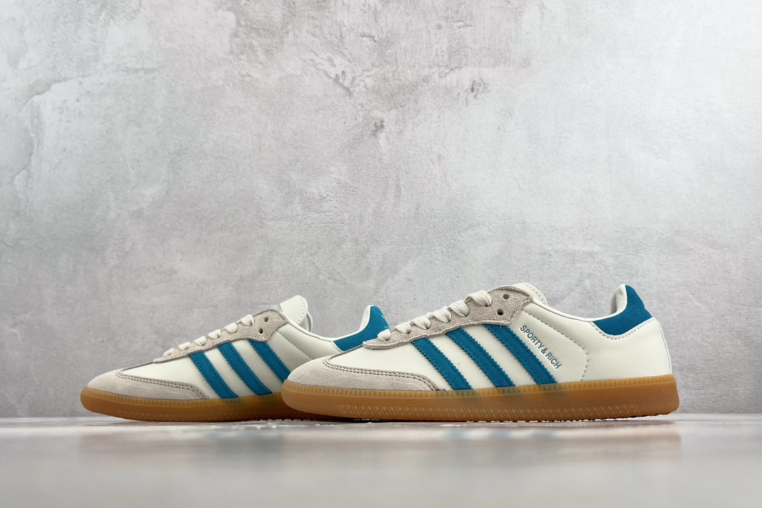 adidas originals Samba Beige Blue IE7096