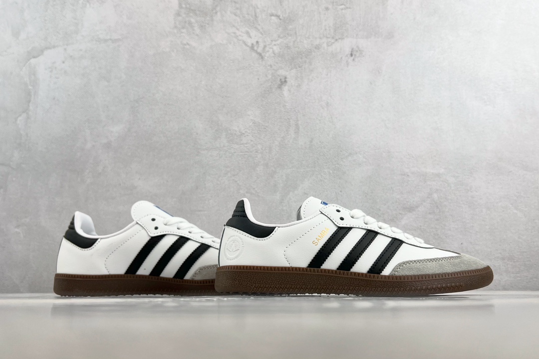 150 adidas originals Samba 白黑灰 FW2427