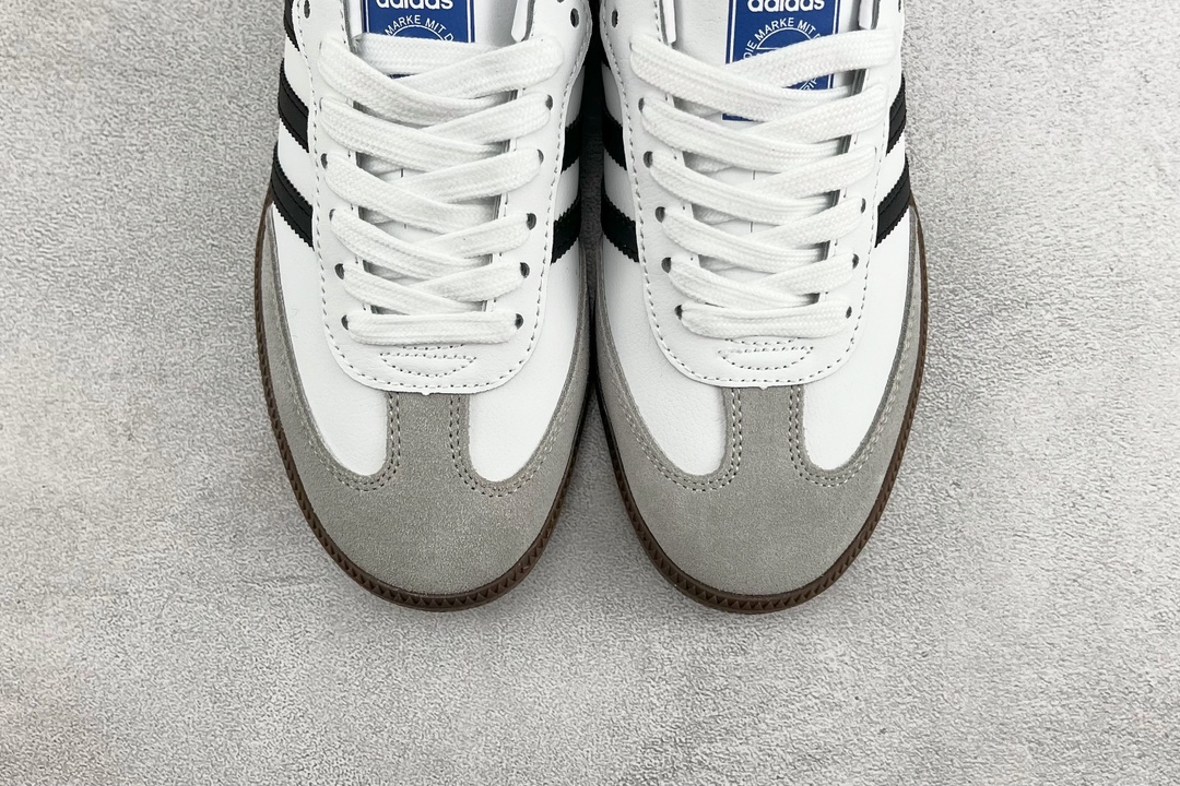 150 adidas originals Samba 白黑灰 FW2427