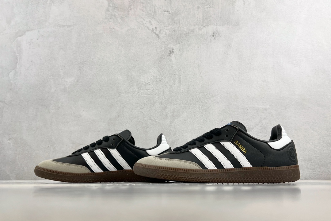 150 adidas originals Samba 黑白灰 FX9042