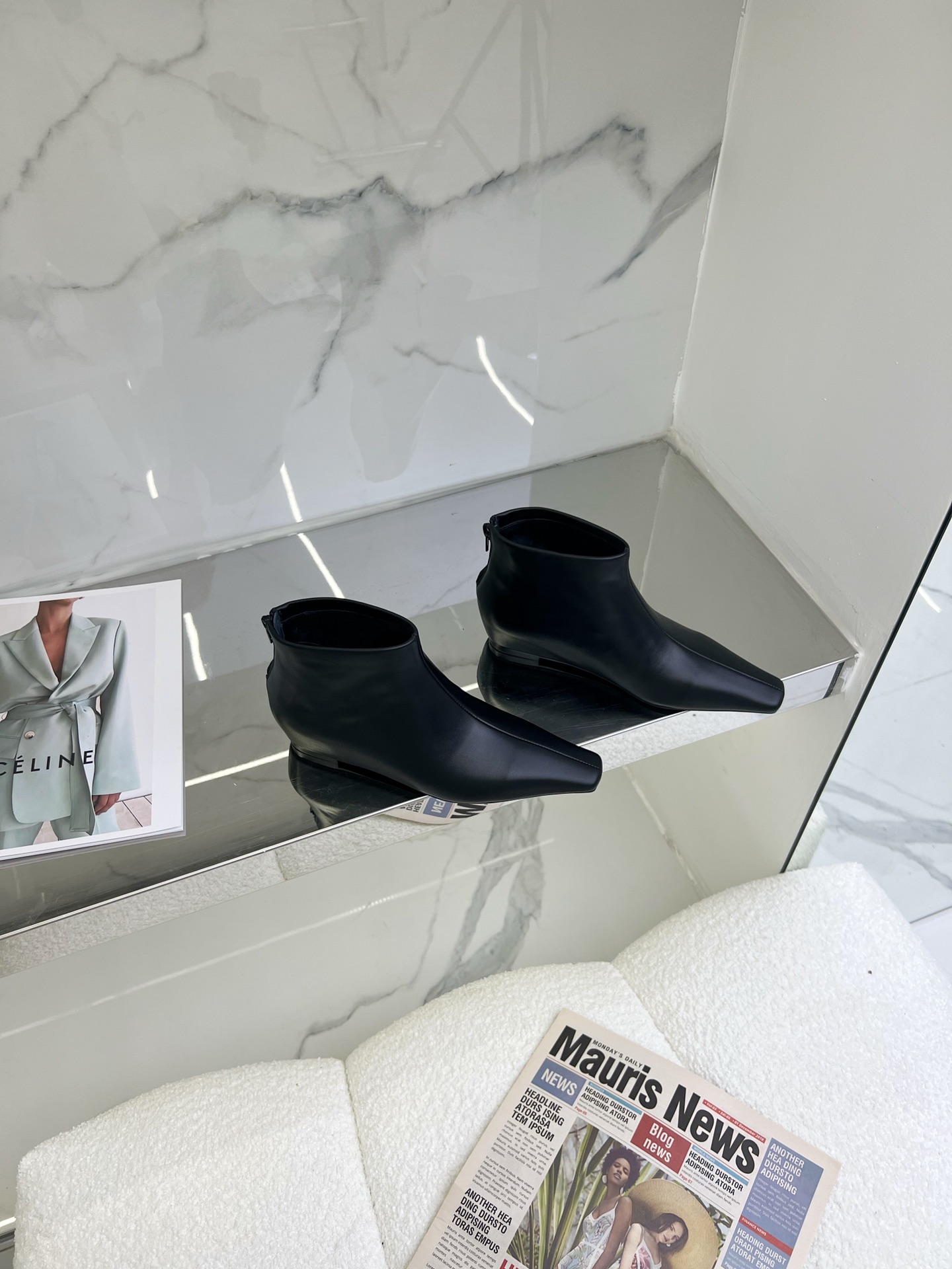 High-Quality ‘HIDEMI 2023/ss Chelsea Boots Sale – Italian Leather, Custom Design - 图片 3