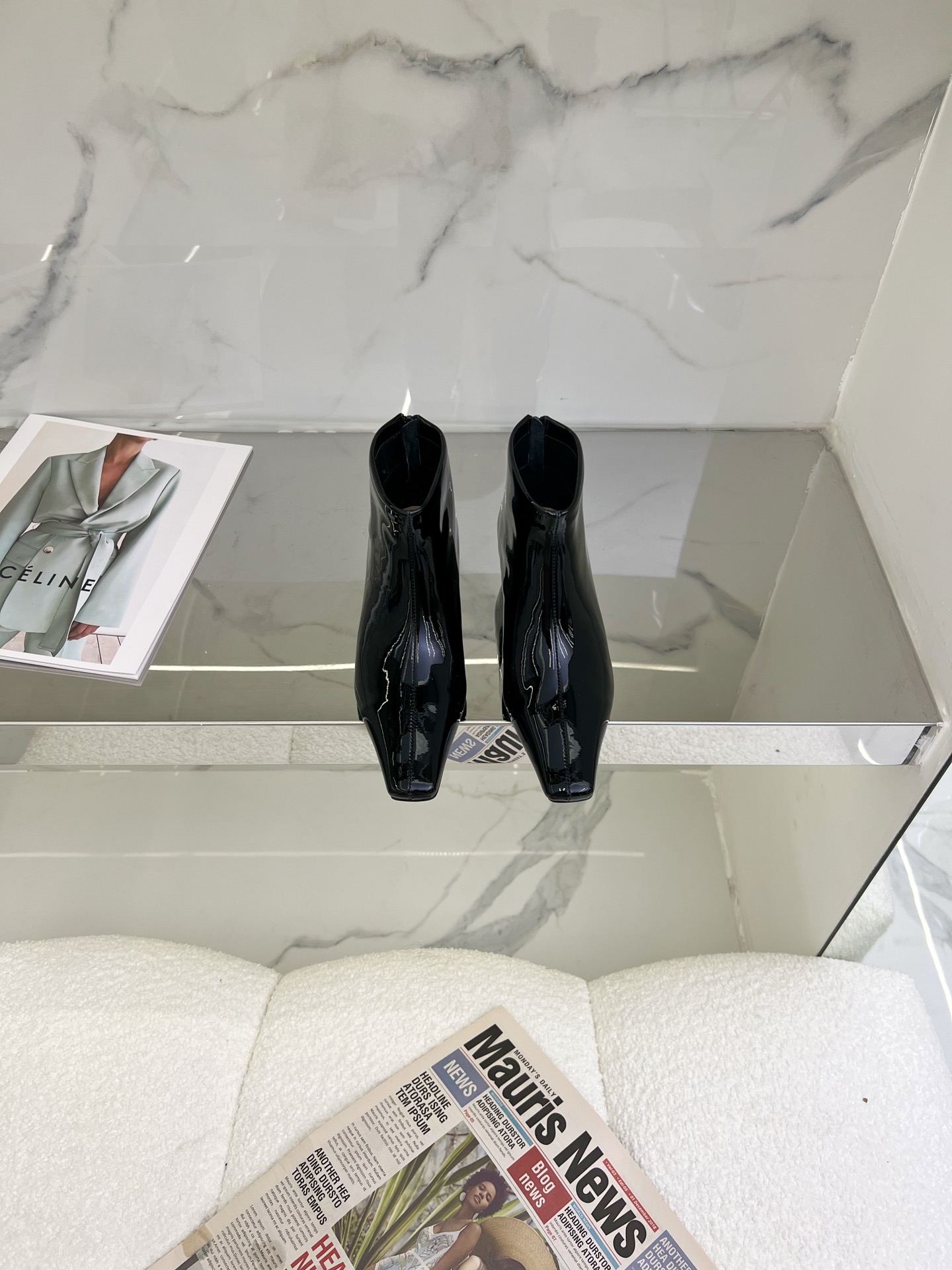 High-Quality ‘HIDEMI 2023/ss Chelsea Boots Sale: Italian Leather, Tailor-Made, Premium Materials - 图片 2