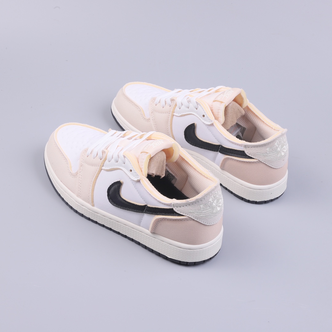 200 Air Jordan 1 Low OG EX"Dark Smoke Grey"AJ1乔丹一代低帮篮球鞋“解构米黑拼接” DV0982-100