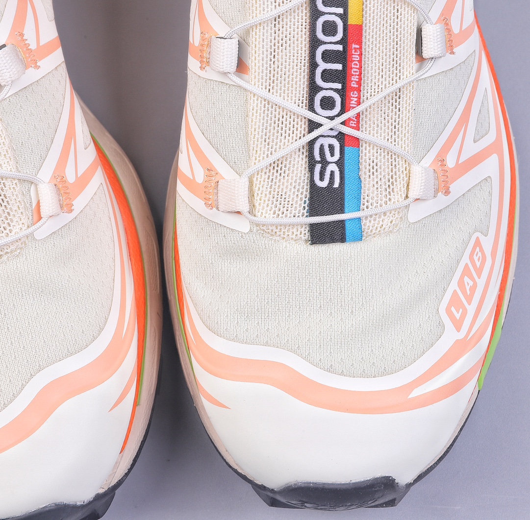 320 绿X Salomon 萨洛蒙 XT-6 复古机能跑鞋 471478-28