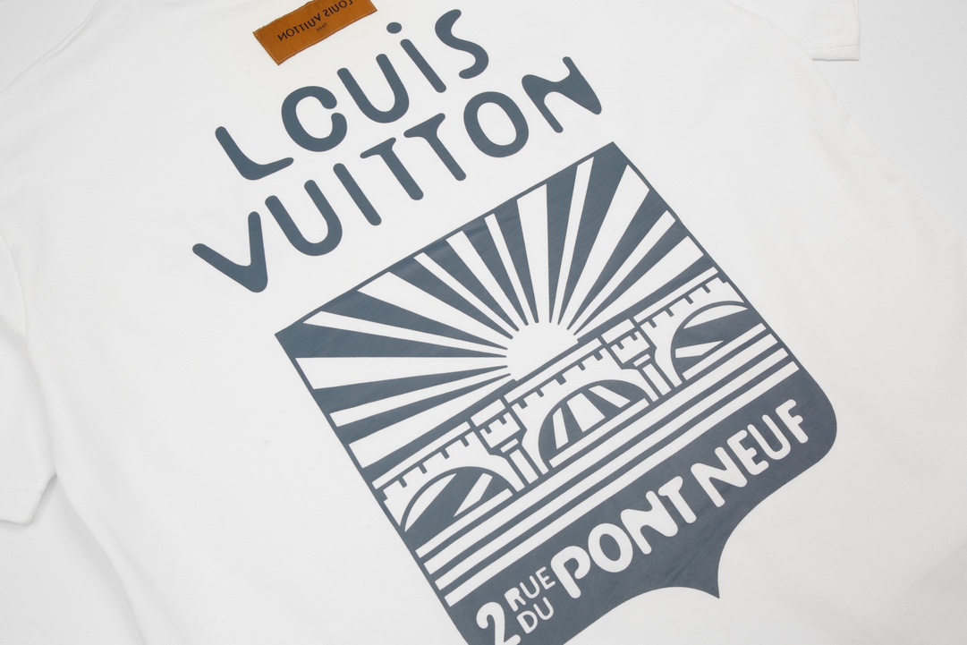 Louis Vuitton 路易威登23ss 员工服字母短袖