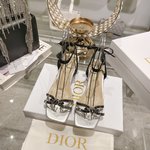 Buy Luxury 2023
 Dior Shoes Sandals Genuine Leather Sheepskin Silk Spring/Summer Collection