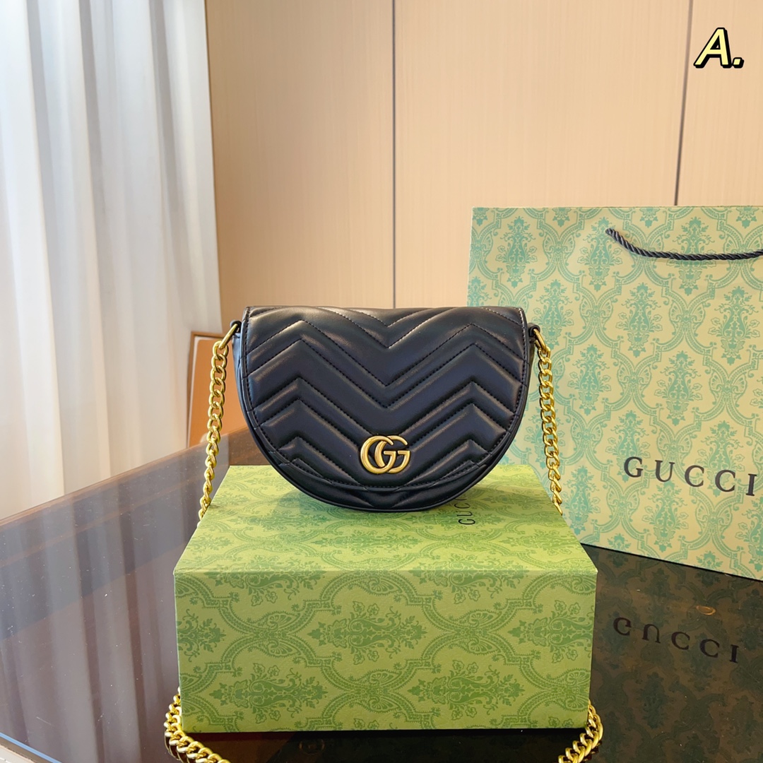 Gucci Marmont Torebki Torby typu crossbody i na ramię Fashion Łańcuchy