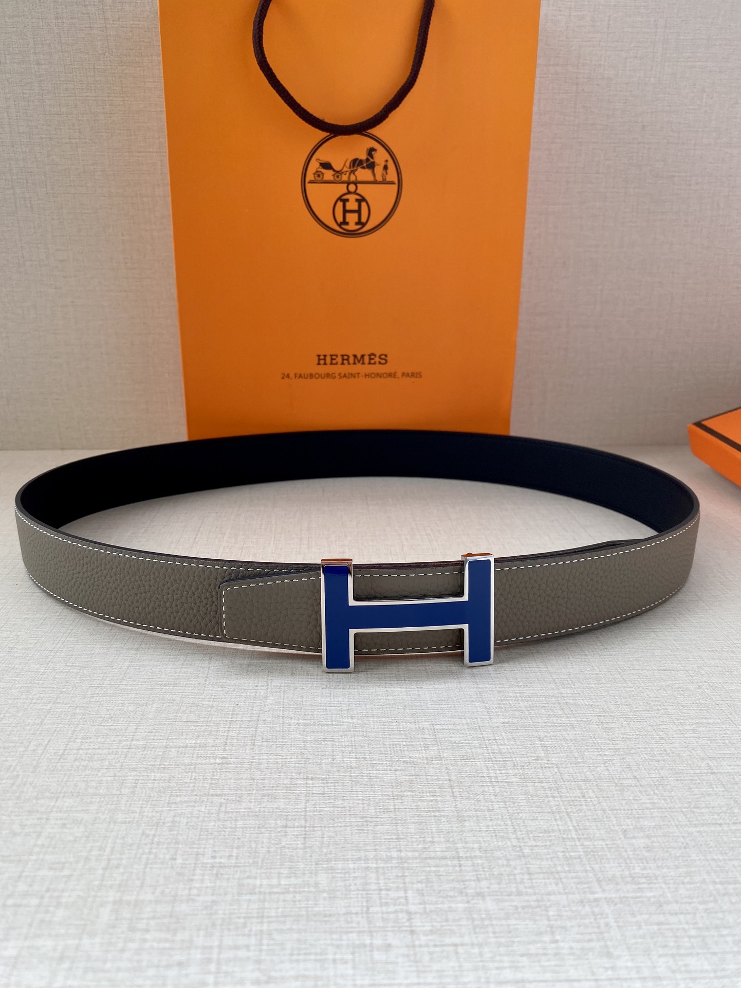 Hermès爱马仕皮带原单品质八字尾