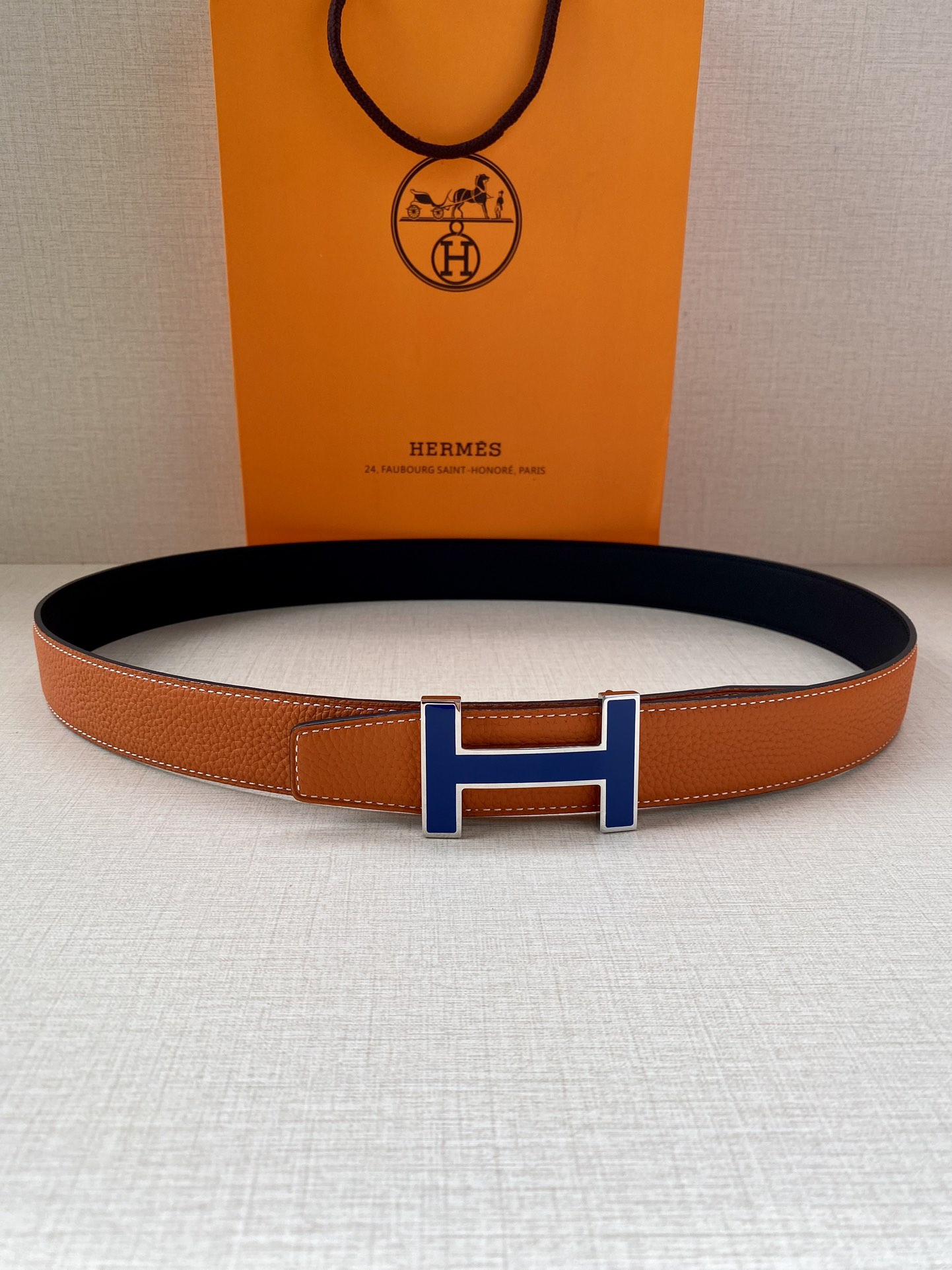Hermès爱马仕皮带原单品质八字尾