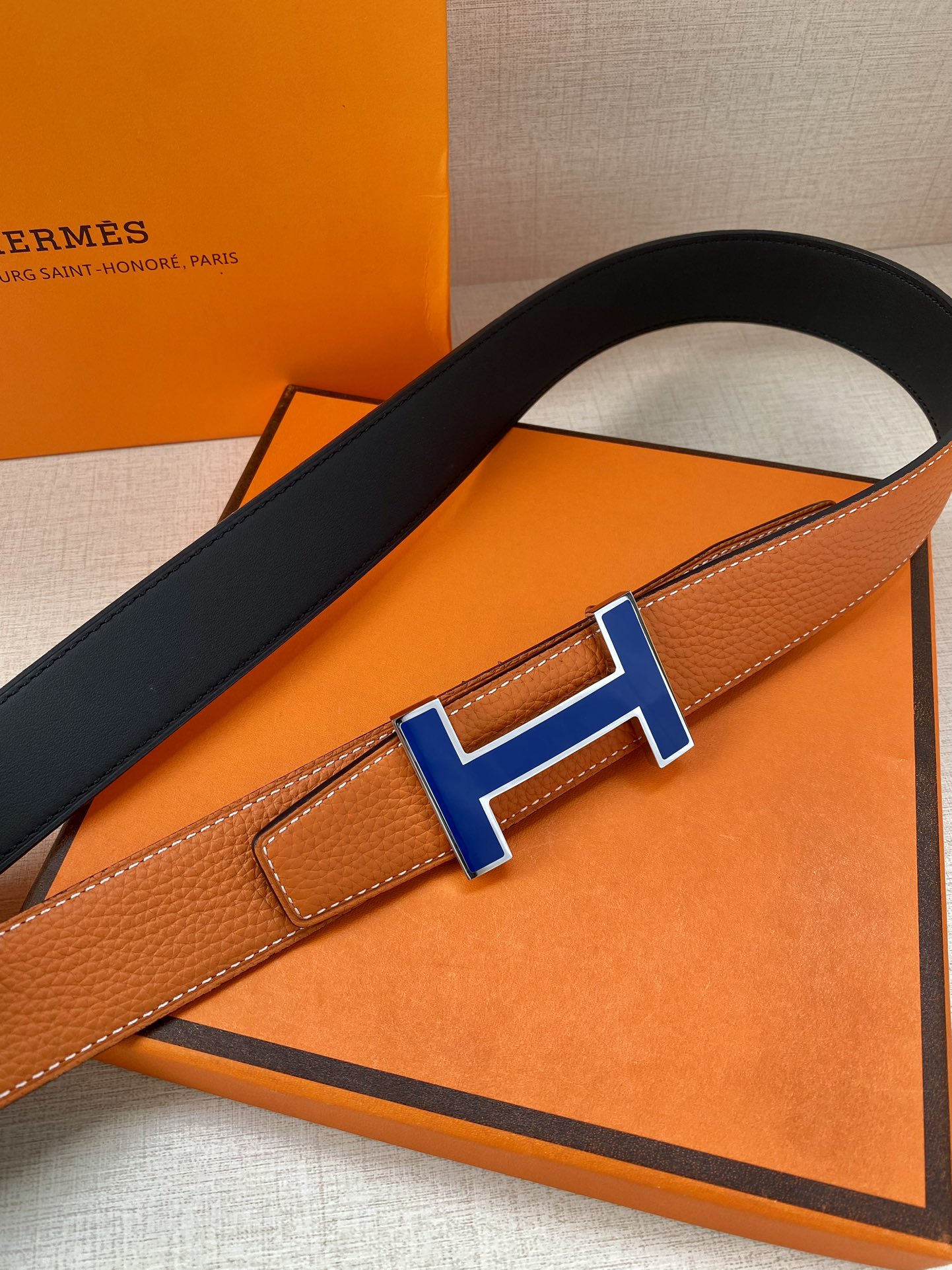 Hermès爱马仕皮带原单品质八字尾