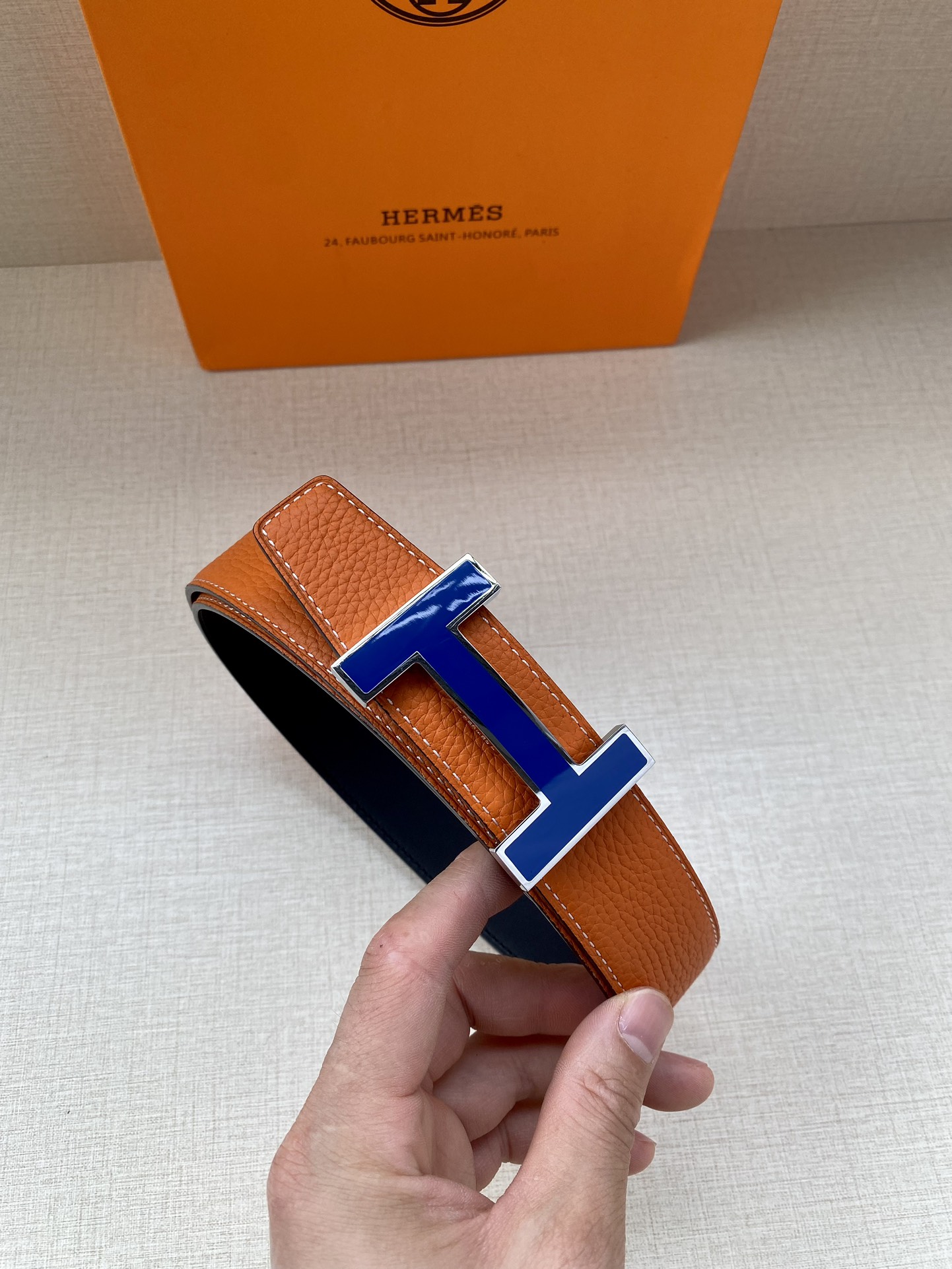 Hermès爱马仕皮带原单品质八字尾