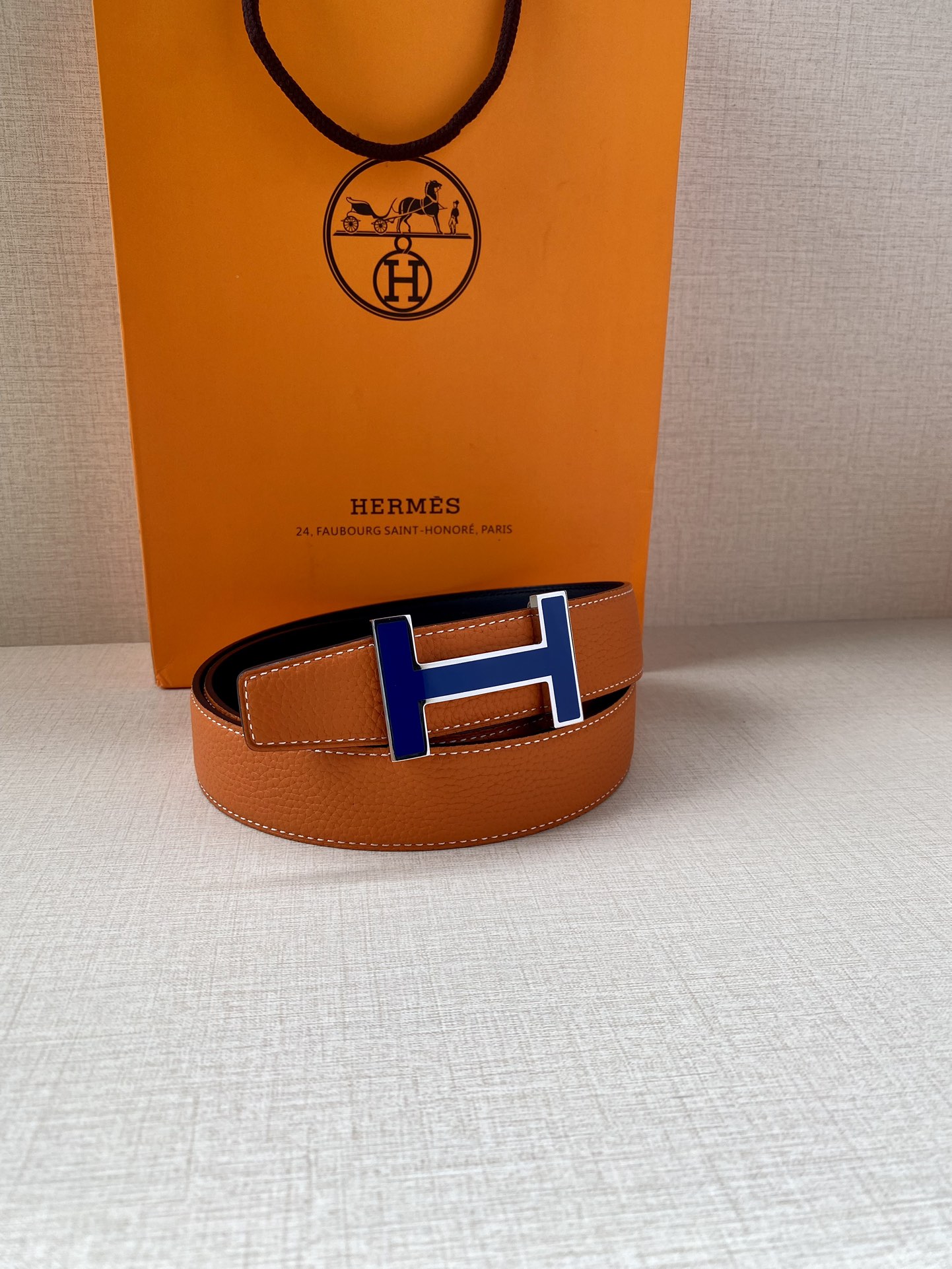 Hermès爱马仕皮带原单品质八字尾