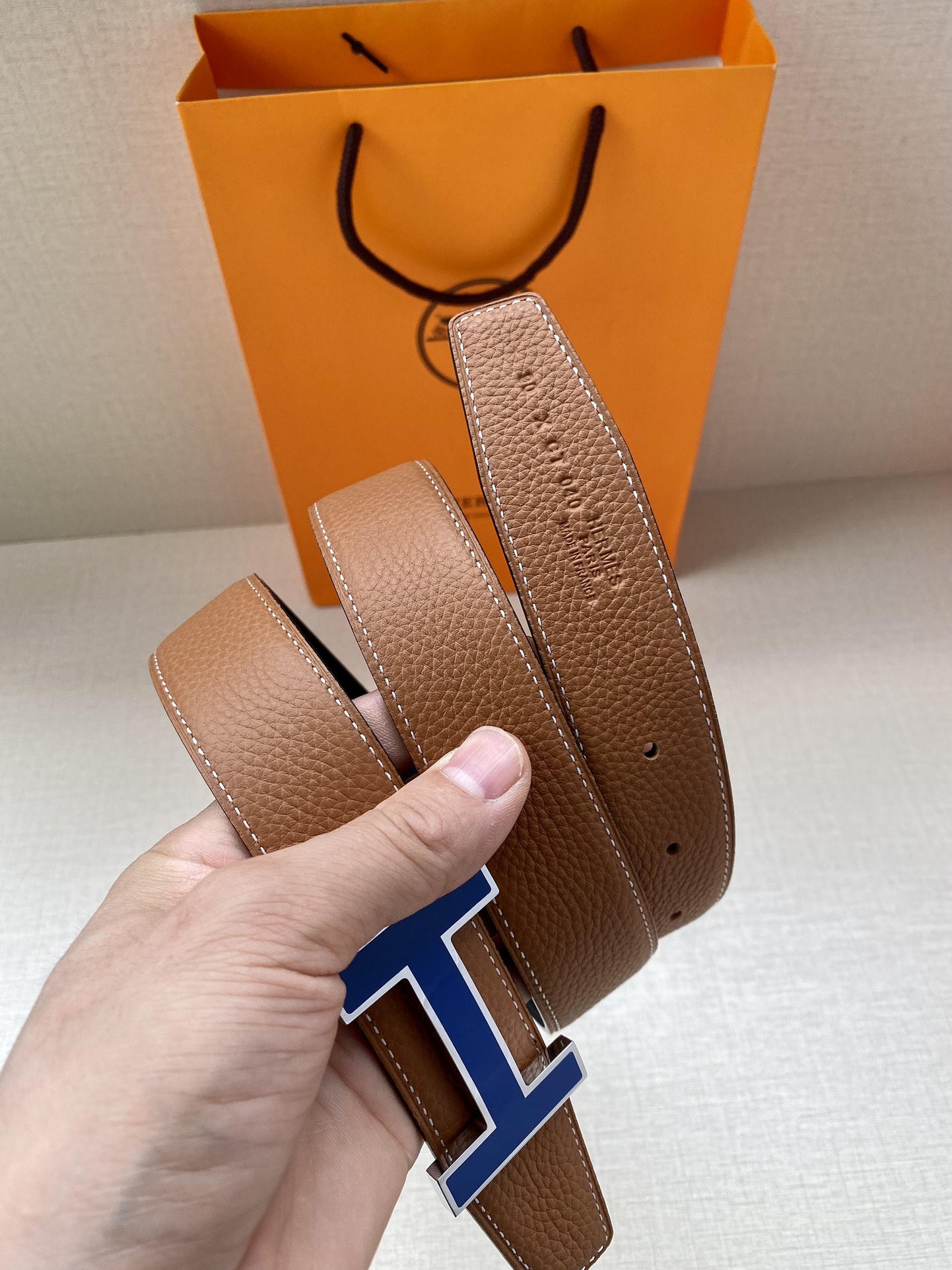 Hermès爱马仕皮带原单品质八字尾