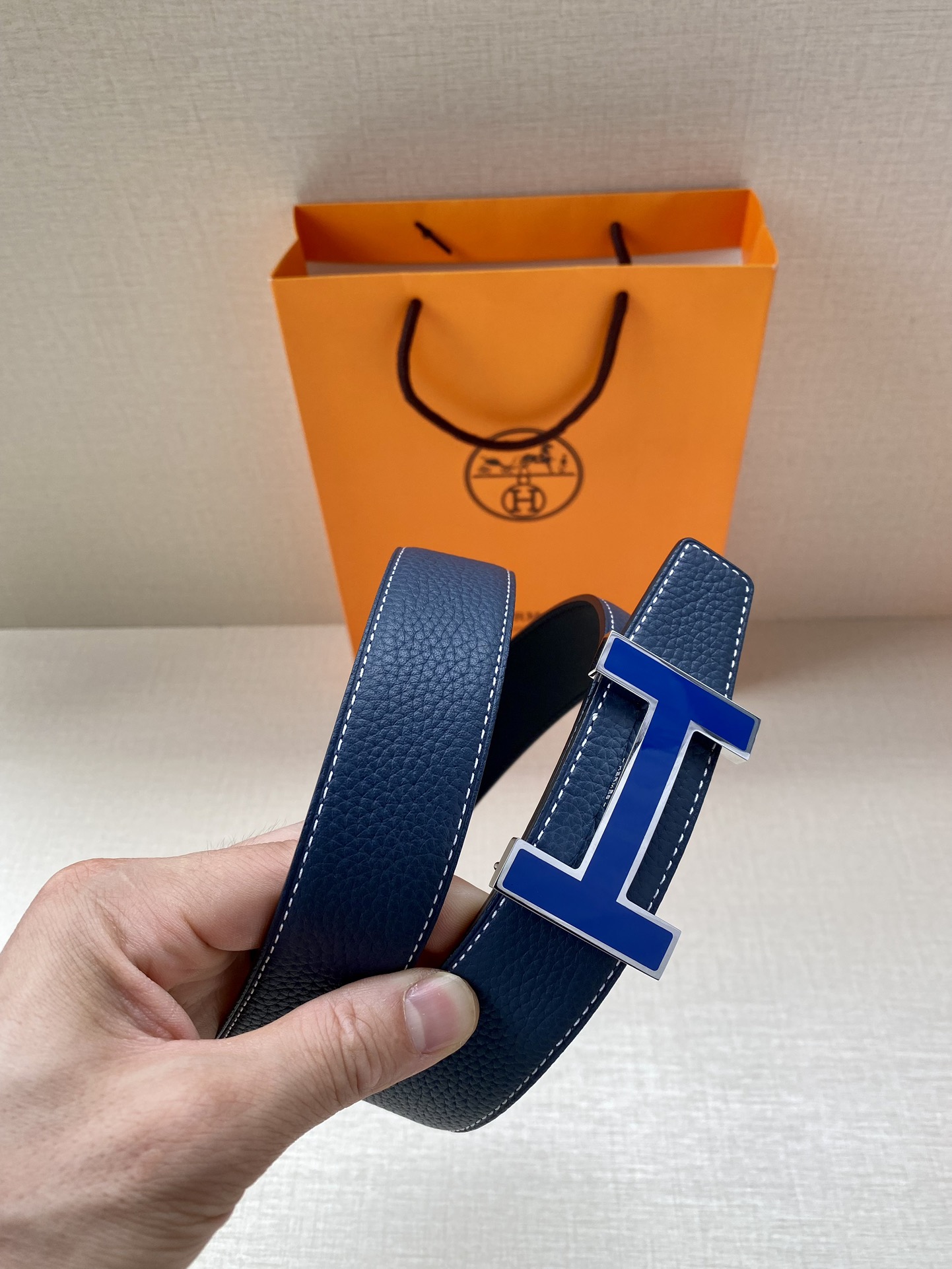 Hermès爱马仕皮带原单品质八字尾
