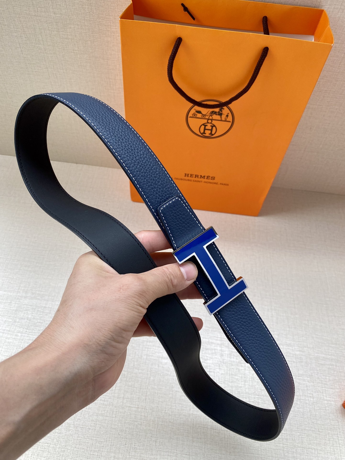 Hermès爱马仕皮带原单品质八字尾