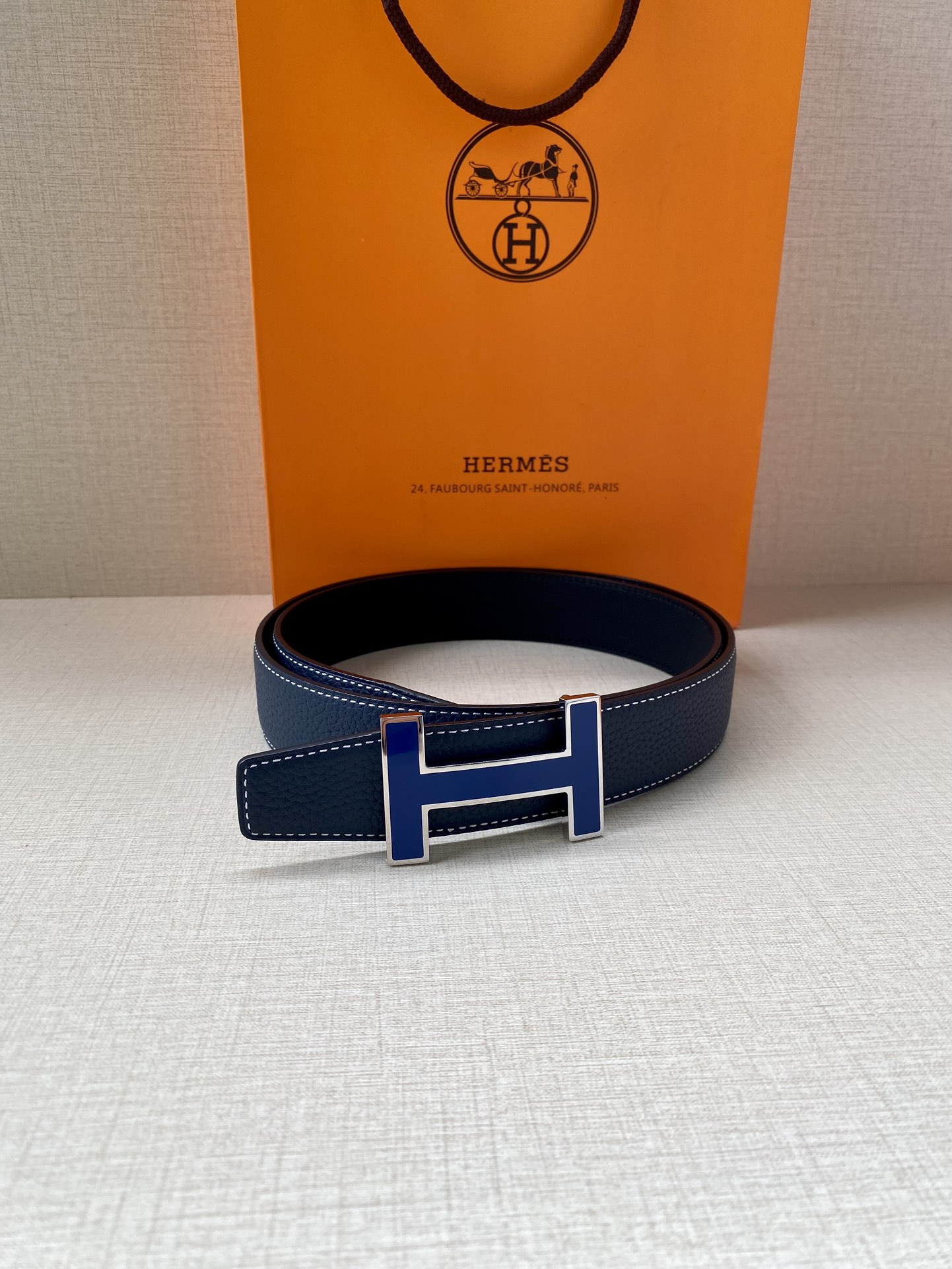 Hermès爱马仕皮带原单品质八字尾