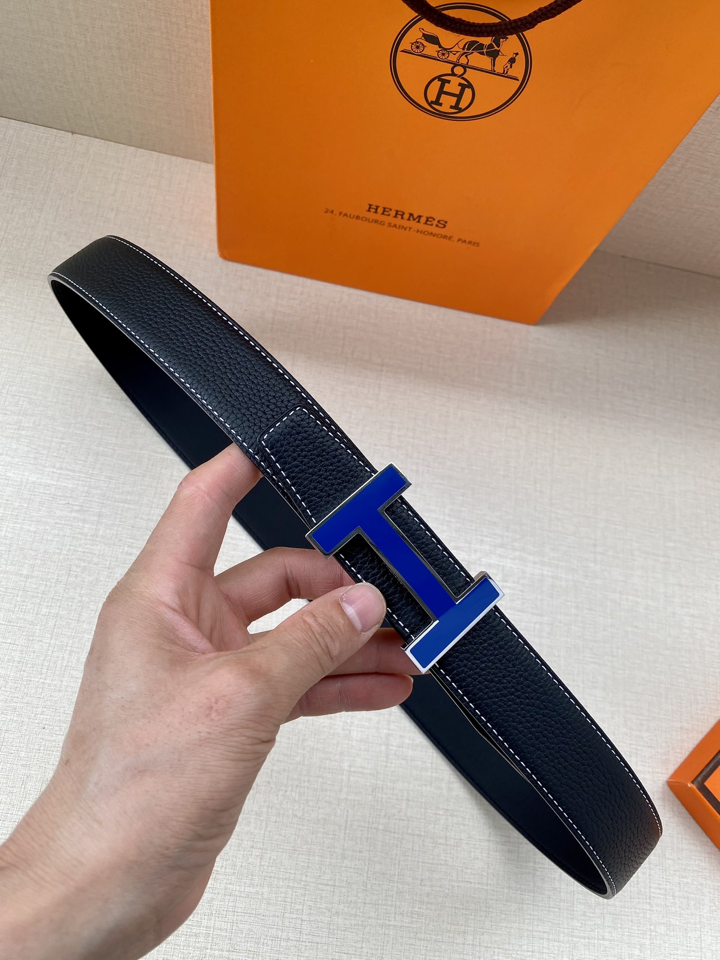 Hermès爱马仕皮带原单品质八字尾