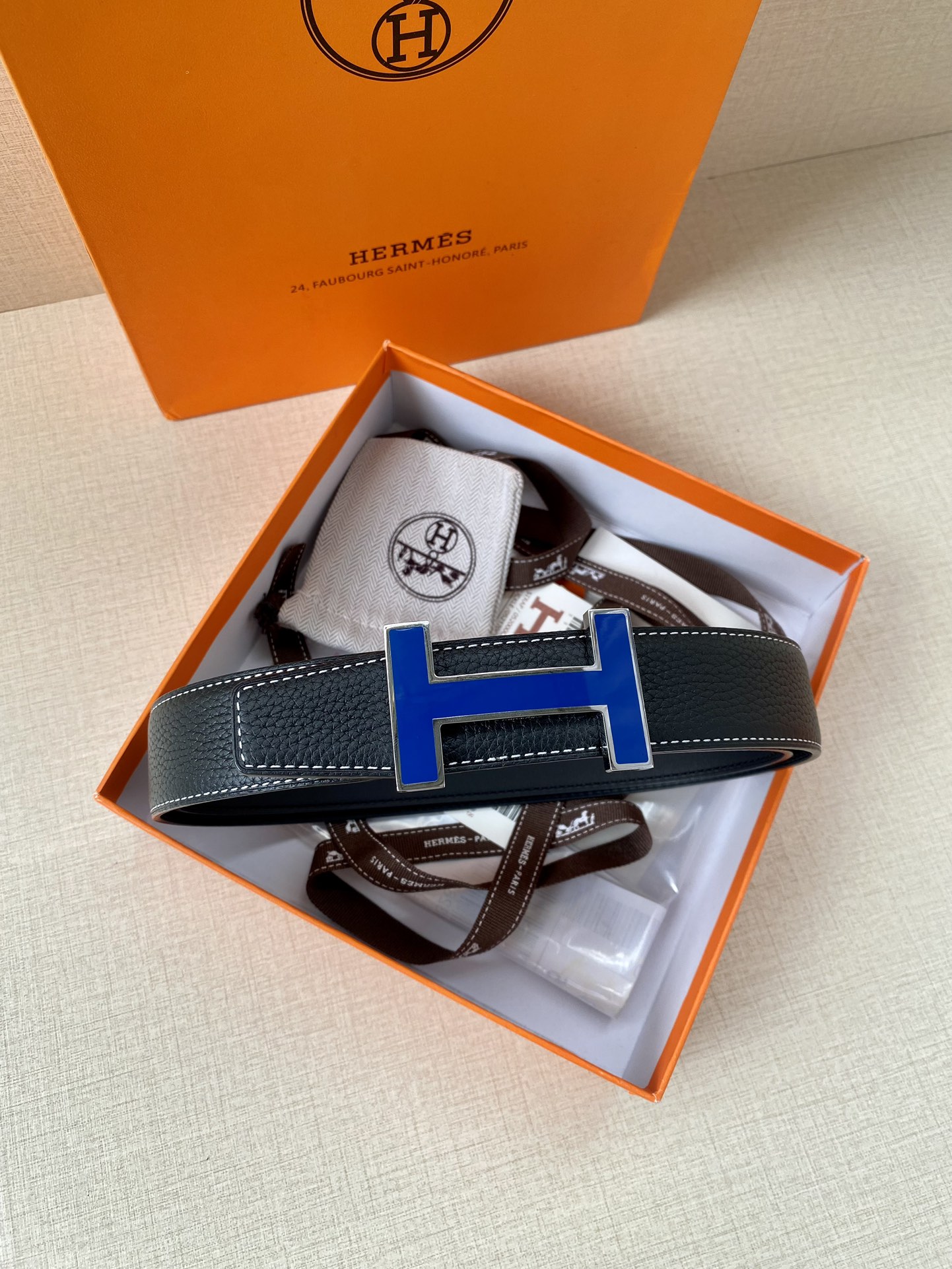 Hermès爱马仕皮带原单品质八字尾