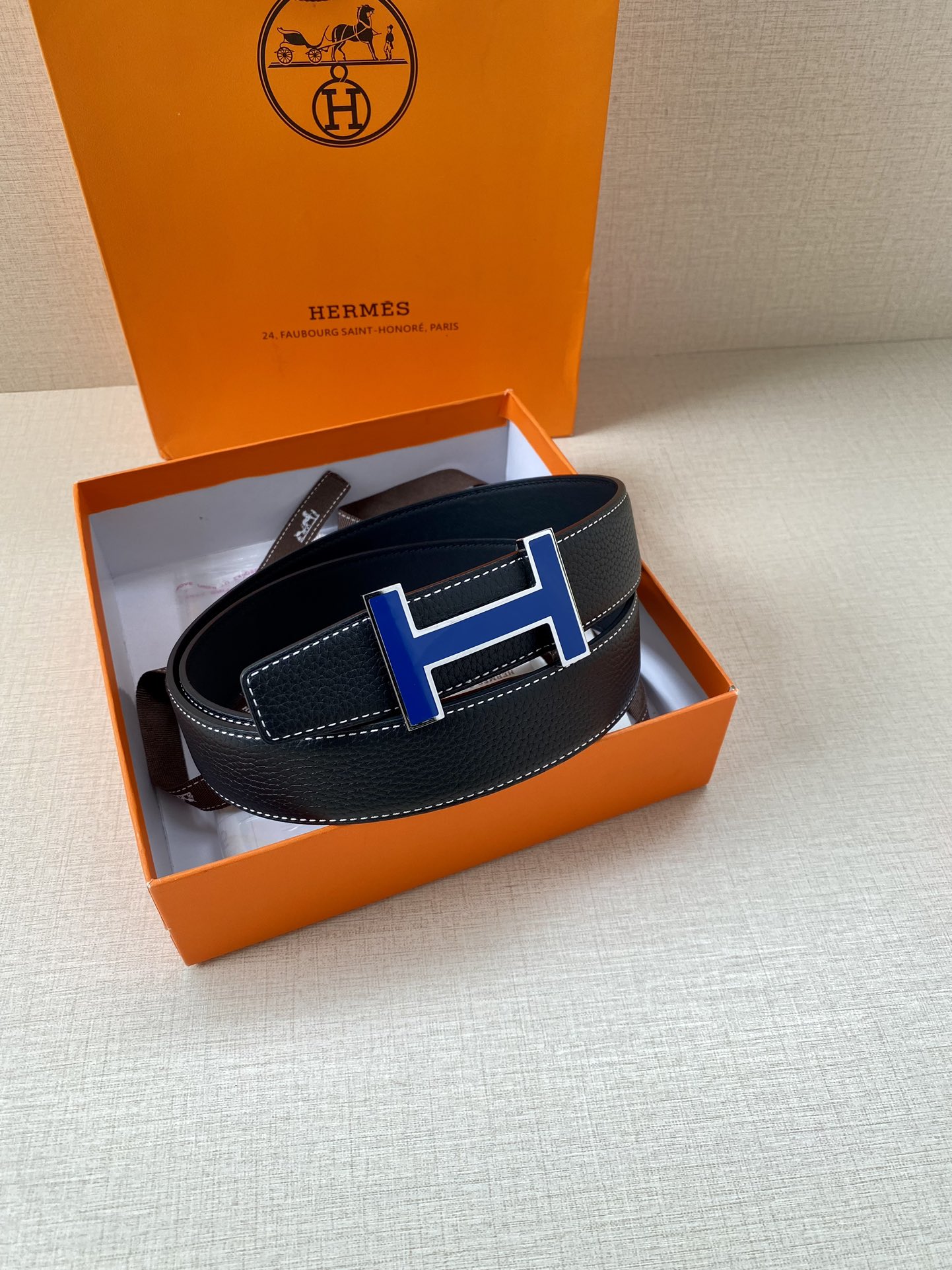 Hermès爱马仕皮带原单品质八字尾
