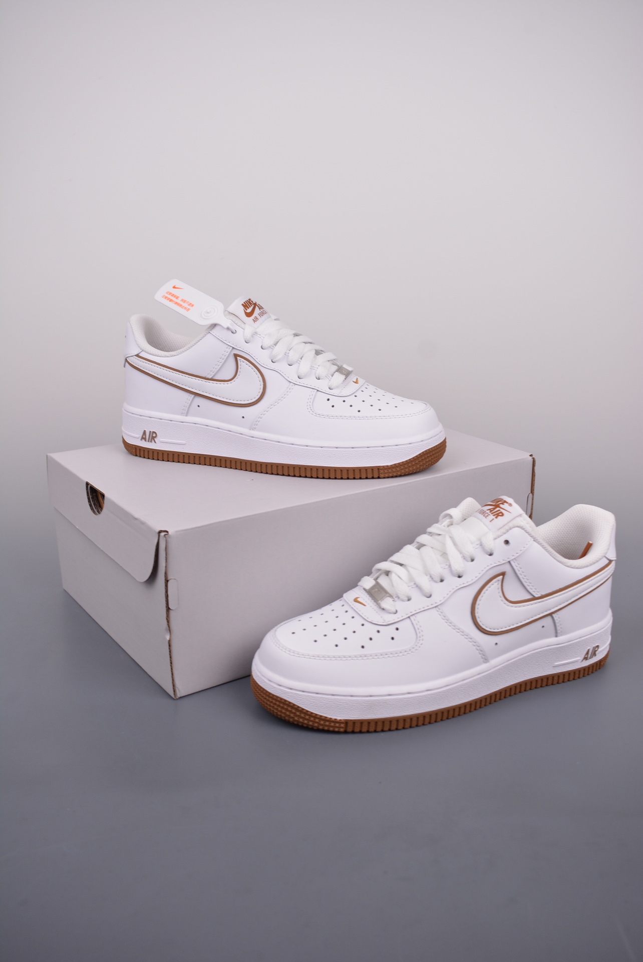 NikeAirForce1Low白棕