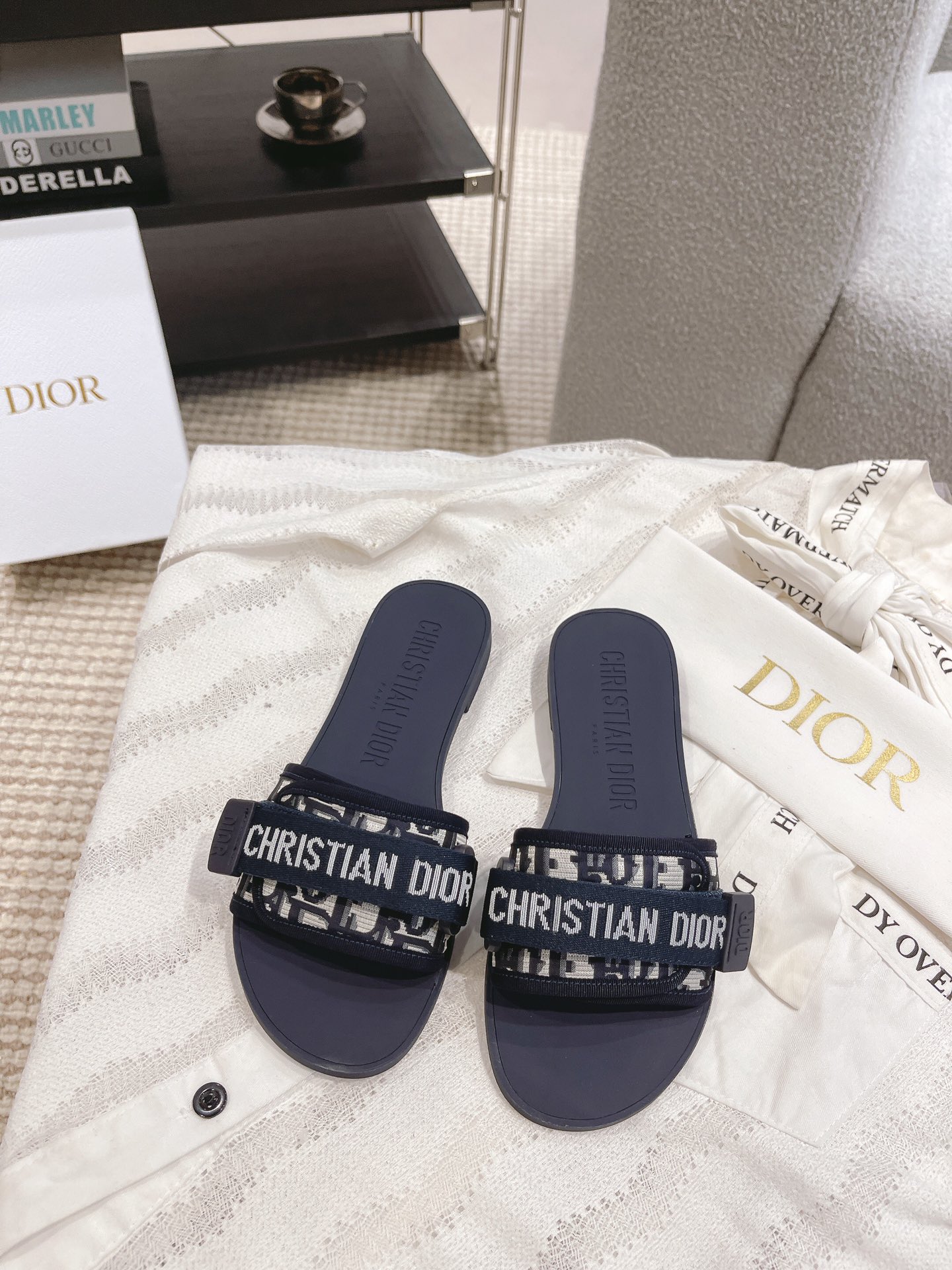 Dior Shoes Slippers Rubber TPU Summer Collection