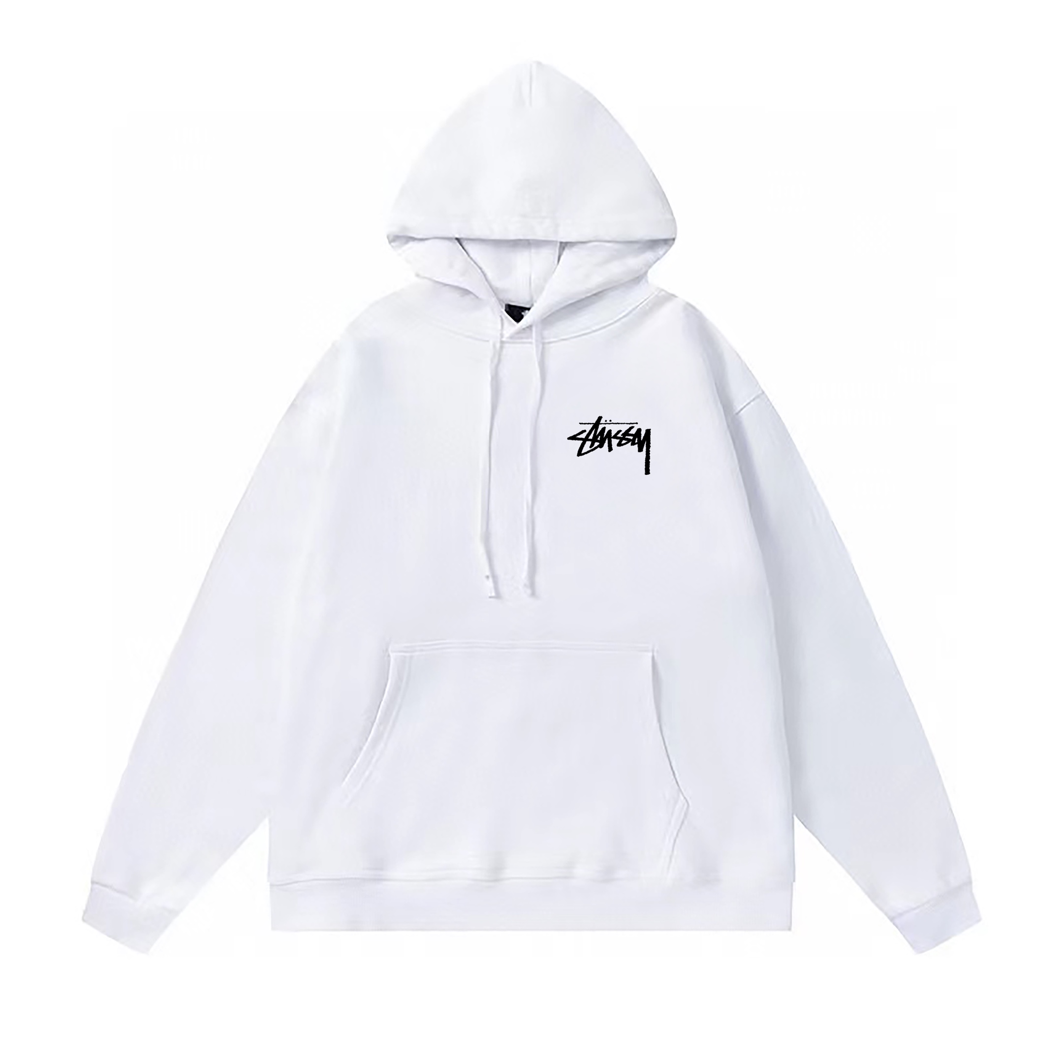 Stussy SS23 Fur Hoodie with Large Shoulder Layout in Various Colors and Sizes - 图片 7