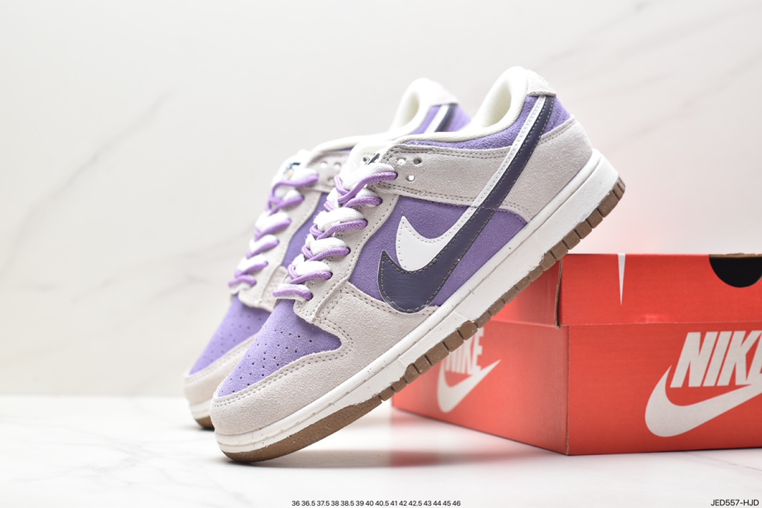 Nike Dunk Low SE “85” This Nike Dunk Low is made of suede material DO9457-100