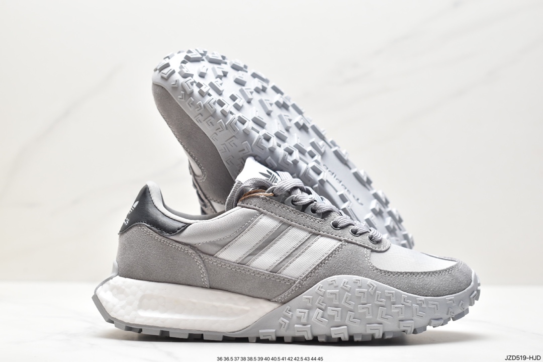 Adidas RACING 1 BOOST PROTOTYPE Speed ??Lightweight Retro Series All-match Breathable Sports Jogging Shoes HQ1861