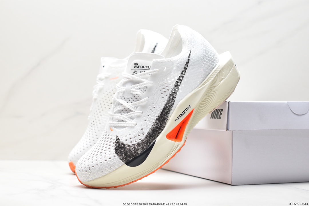 跑鞋, 跑步鞋, ZoomX Vaporfly, ZoomX, Zoom, Nike ZoomX Vaporfly Next% 3 "Prototype”, Nike ZoomX Vaporfly Next% 3, DX7957-100 - 耐克 Nike ZoomX Vaporfly Next% 3 "Prototype” 减震防滑 低帮 跑步鞋 男女同款 白色 DX7957-100