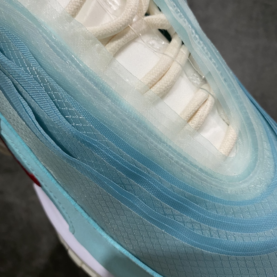 图片[5]-【纯原版】Nik Air Max97 上海限定 万花筒 薄荷云层 CI1508-400n老鞋新出 正确版本  正确鞋面细节正确白蓝相间纱网 正确渐变鞋垫勾子logo 原厂气垫品质不错 价格合理不贵 值得推荐‼️ Size：36-45全码出货-莆田鞋批发中心