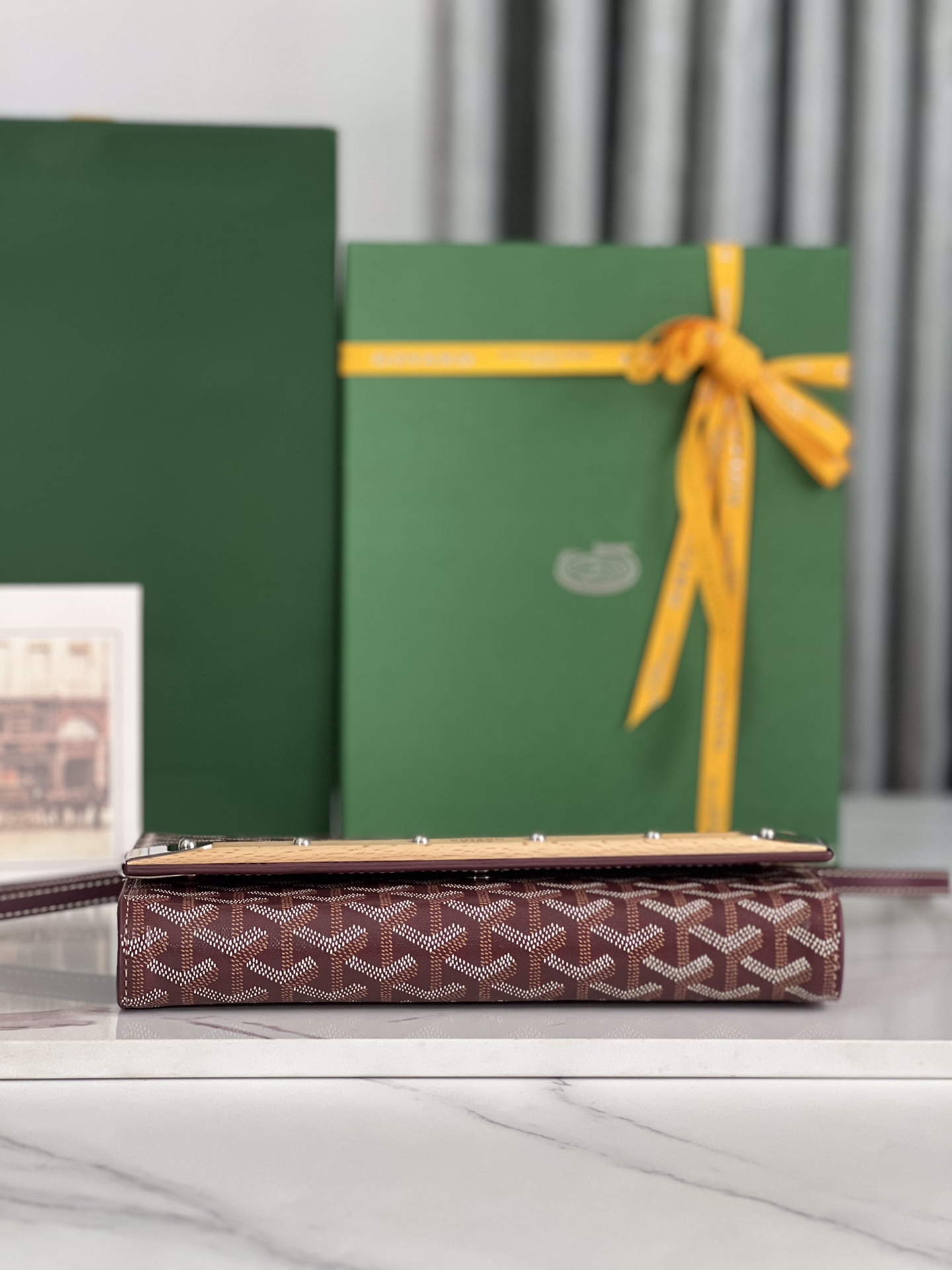 Goyard Monte Carlo Clutch: Elegant Handbag with Adjustable Shoulder Strap 3 i1688949507 4354 2
