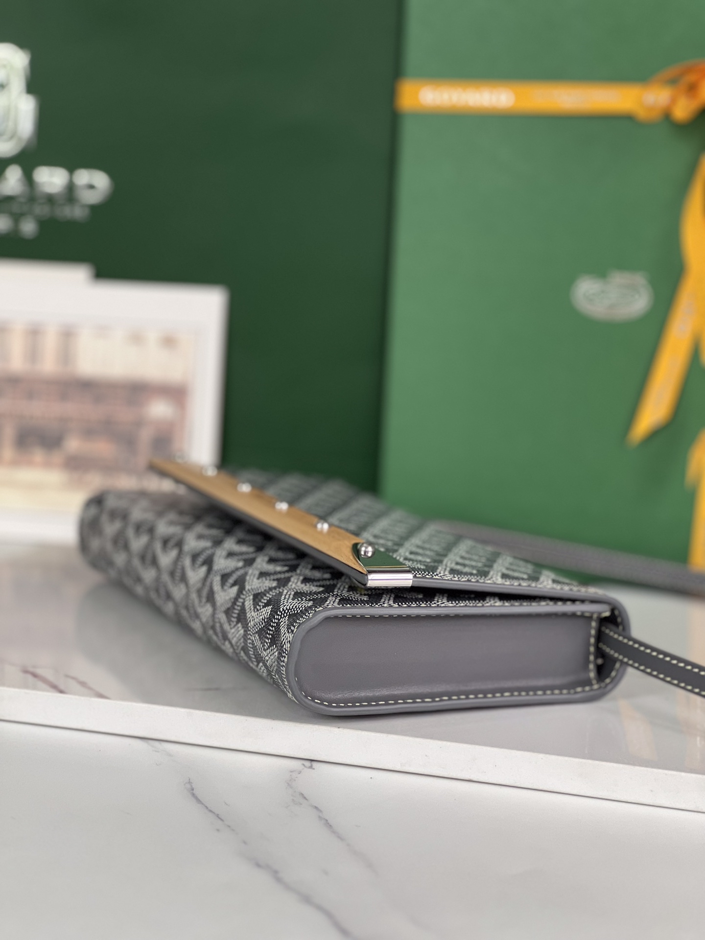 Goyard Monte-Carlo Small Clutch Handbag with Adjustable Shoulder Strap 3 i1688949608 7727 7