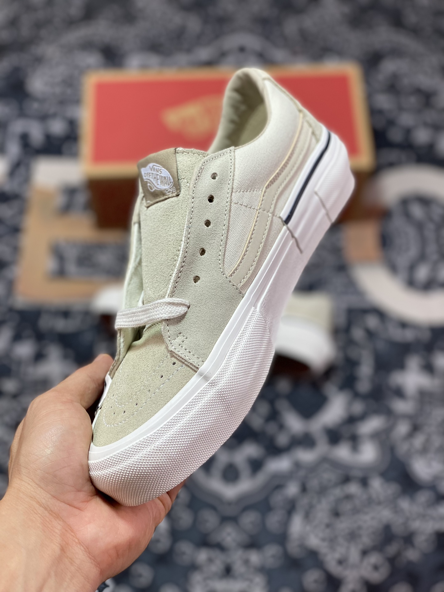 Vans Sk8-Low Reconstructionist Cream Gray