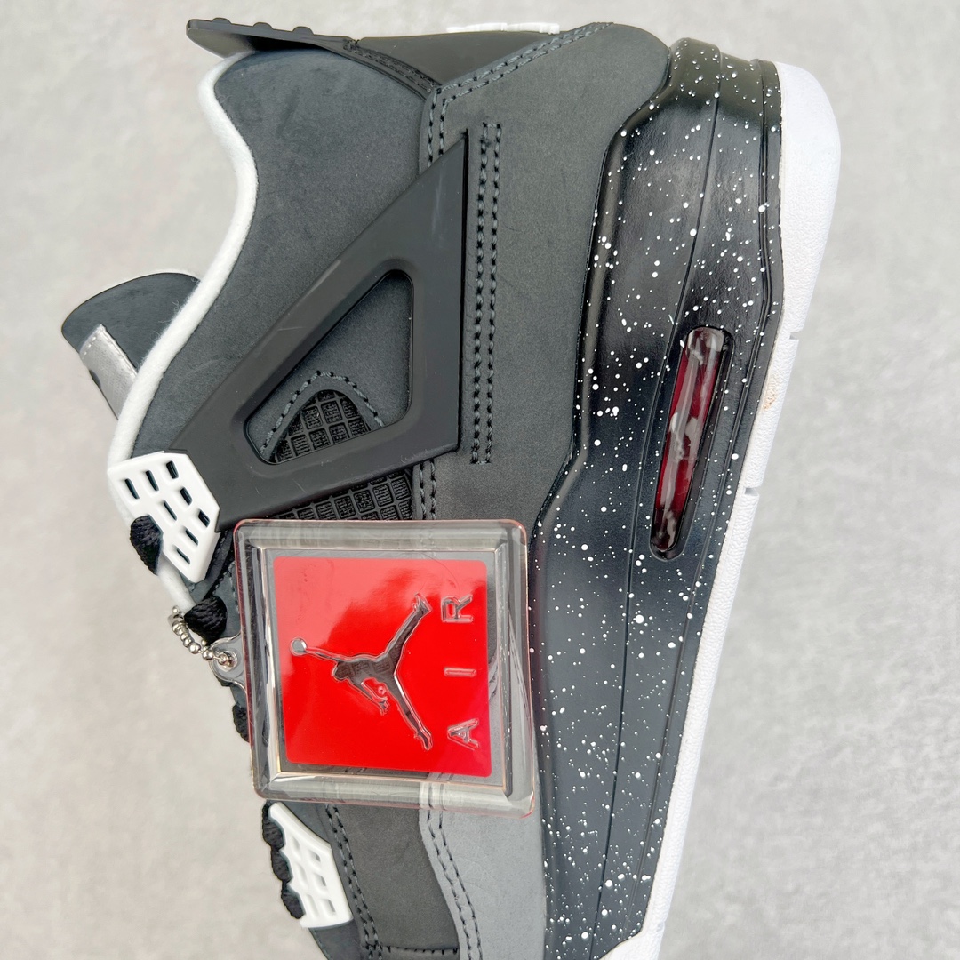 图片[7]-＃PB版 福利特价 Air Jordan AJ4 Retro 耗时半年巨作 全套原纸板楦头开发 调试30余版 确保原汁原味完美呈现四代版型 一比一鞋头弧度高度趴度鞋身弧度 此版本只针对中端市场 皮料材质有所更替 其他数据细节工艺流程均保持公司一致 细节品控鞋型随意秒杀市面3XX 4XX 原厂TPU网格鞋带扣 正确内里网布 菱角分明不变形无多余毛边 柔软性质感一致于原鞋 原厂织唛标 原厂飞人电绣工艺 独家绑鞋带手法 印刷中底布 四线拉帮 米色美纹纸贴合固定 进口港宝加持 后跟自然饱满 全鞋荧光划线卡点 追求极致完美 每一双都是工艺品 多重QC质检 超越公司货的品控标准 实实在在的免检产品 尺码：40 40.5 41 42 42.5 43 44 44.5 45 46 47.5-选品中心