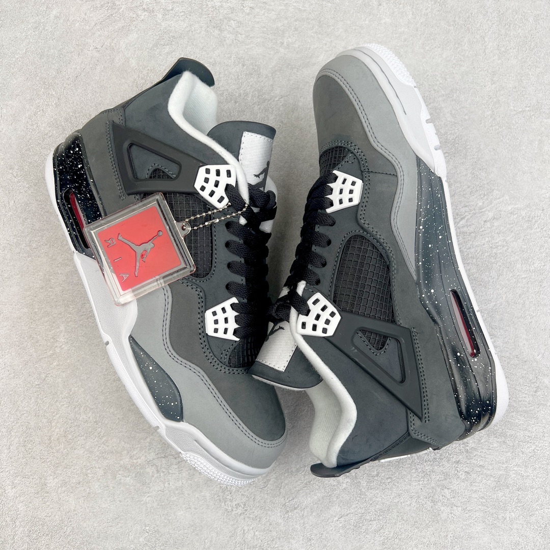 图片[3]-＃PB版 福利特价 Air Jordan AJ4 Retro 耗时半年巨作 全套原纸板楦头开发 调试30余版 确保原汁原味完美呈现四代版型 一比一鞋头弧度高度趴度鞋身弧度 此版本只针对中端市场 皮料材质有所更替 其他数据细节工艺流程均保持公司一致 细节品控鞋型随意秒杀市面3XX 4XX 原厂TPU网格鞋带扣 正确内里网布 菱角分明不变形无多余毛边 柔软性质感一致于原鞋 原厂织唛标 原厂飞人电绣工艺 独家绑鞋带手法 印刷中底布 四线拉帮 米色美纹纸贴合固定 进口港宝加持 后跟自然饱满 全鞋荧光划线卡点 追求极致完美 每一双都是工艺品 多重QC质检 超越公司货的品控标准 实实在在的免检产品 尺码：40 40.5 41 42 42.5 43 44 44.5 45 46 47.5-选品中心
