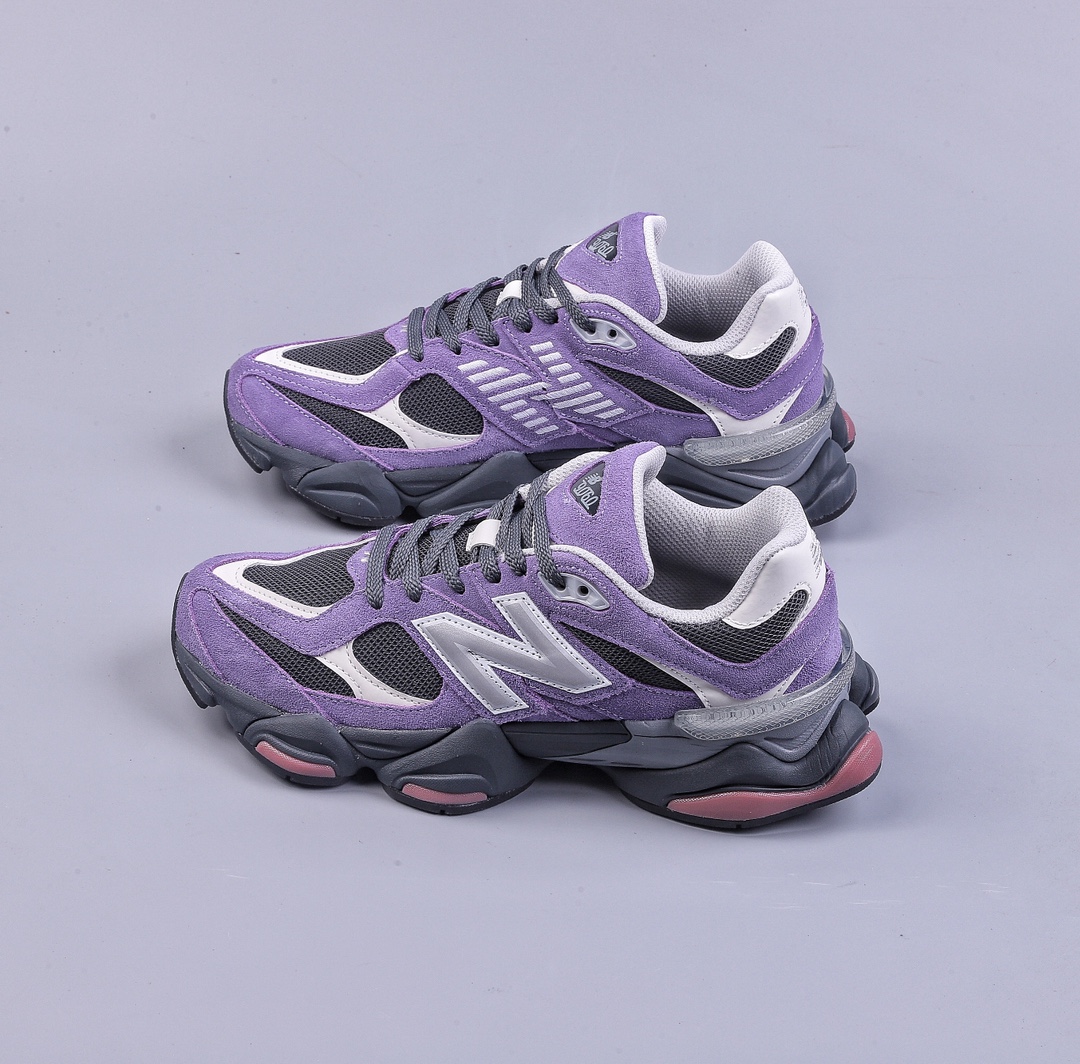 Joe Freshgoods x New Balance NB9060 Purple Retro Casual Sports Running Shoes U9060VRB