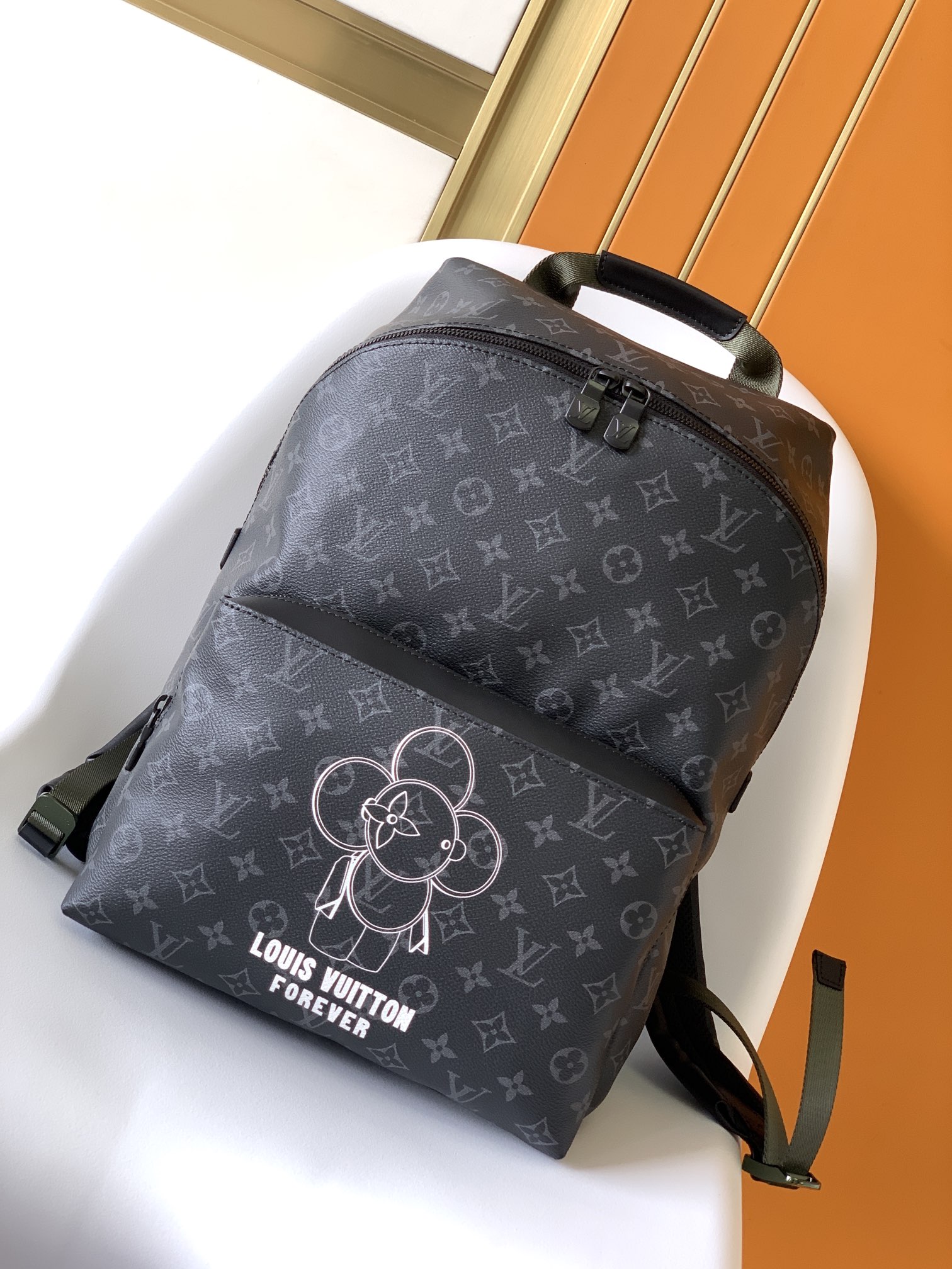 Louis Vuitton Bags Backpack Top Perfect Fake
 Men Monogram Eclipse Fabric
