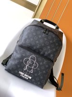 Louis Vuitton Bags Backpack Top Perfect Fake
 Men Monogram Eclipse Fabric