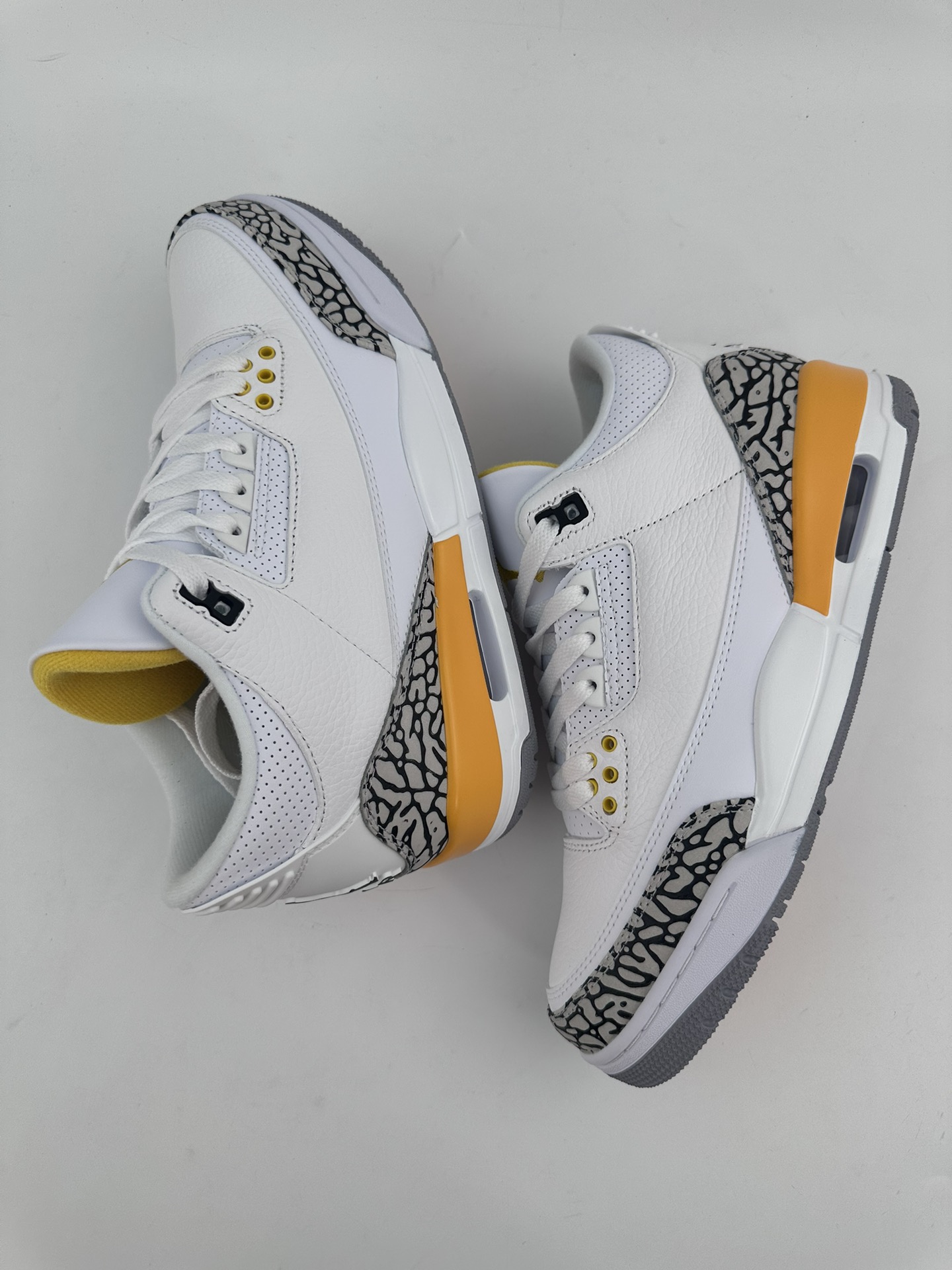 280 [N版] Air Jordan 3 Retro ”Laser Orange” 湖人白黄 CK9246-108