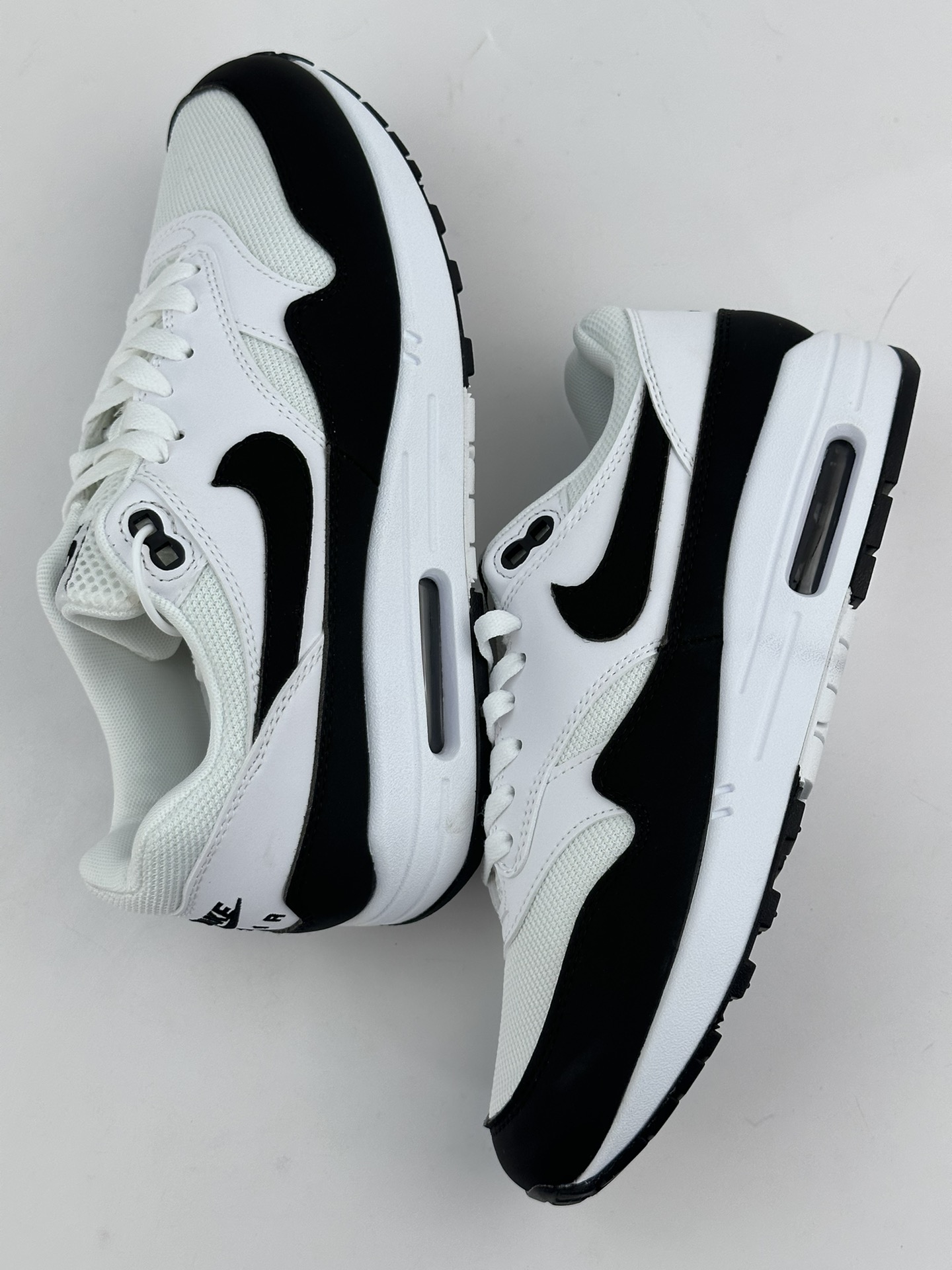 240 Nike Air Max 1 JW 复刻白黑 纯原版本 复古休闲跑步鞋 537383-126