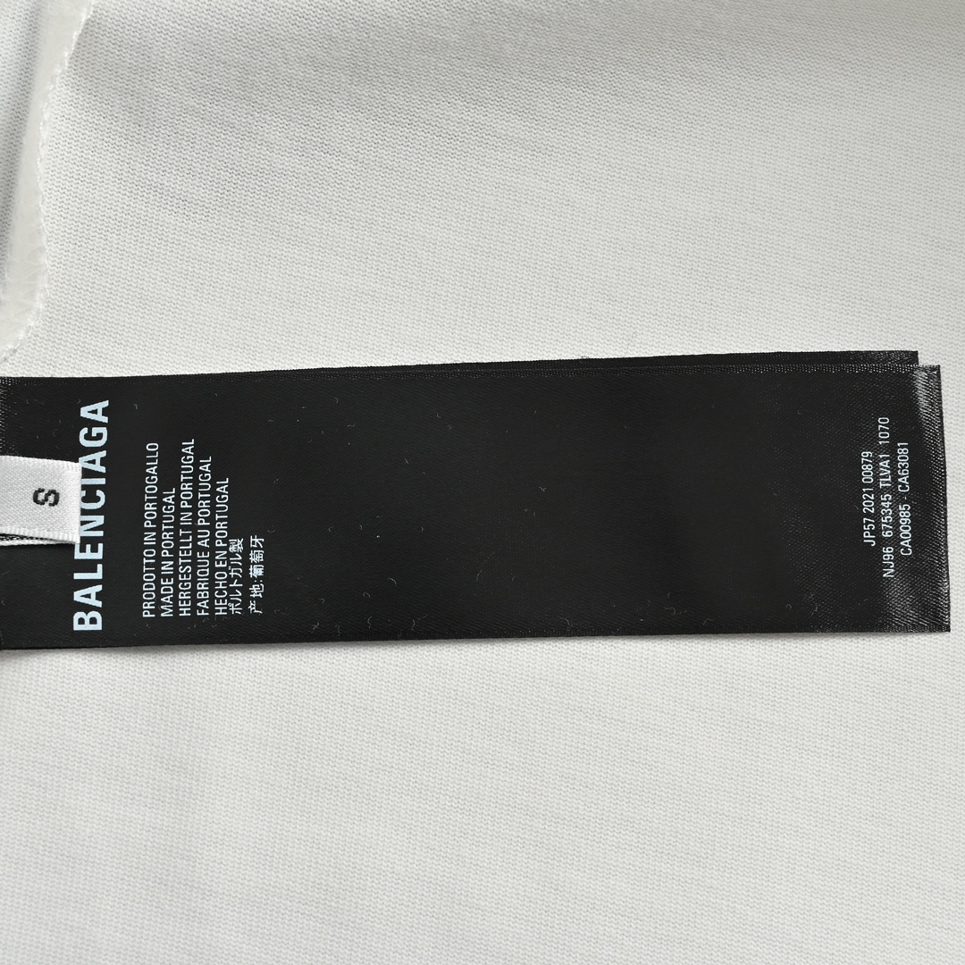 Balenciaga/巴黎世家 火焰双B印花背心纯棉柔软面料