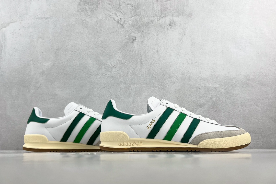 Adidas Originals Jeans Grey White Green GW5755